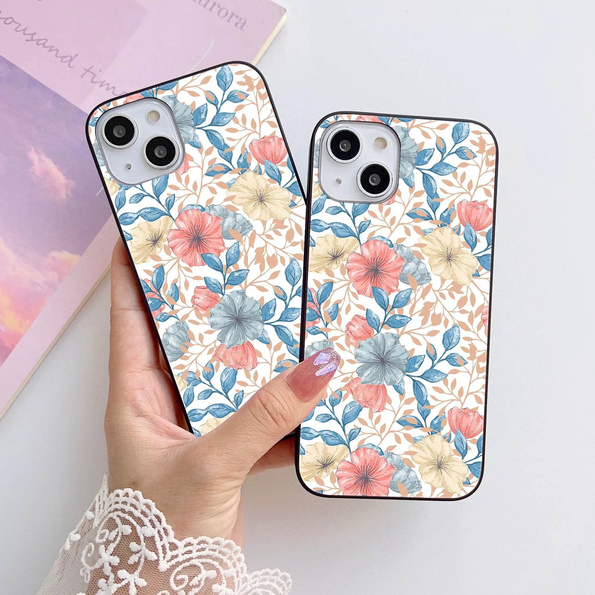 HQ Ultra Shine Premium Metal Phone Case All Models Design-101 Premium Glossy Phone Case