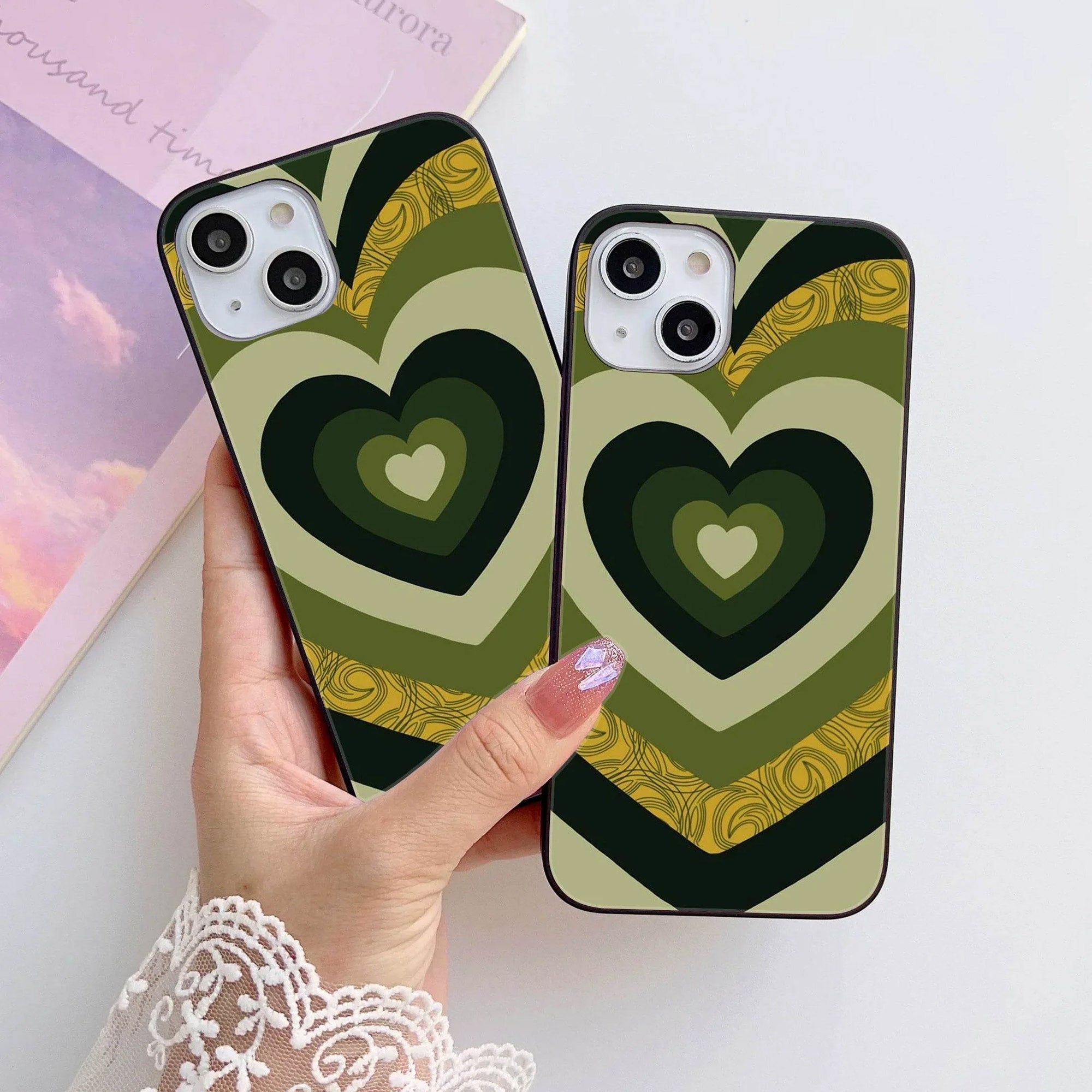 HQ Ultra Shine Premium Metal Phone Case All Models Design-102 Premium Glossy Phone Case