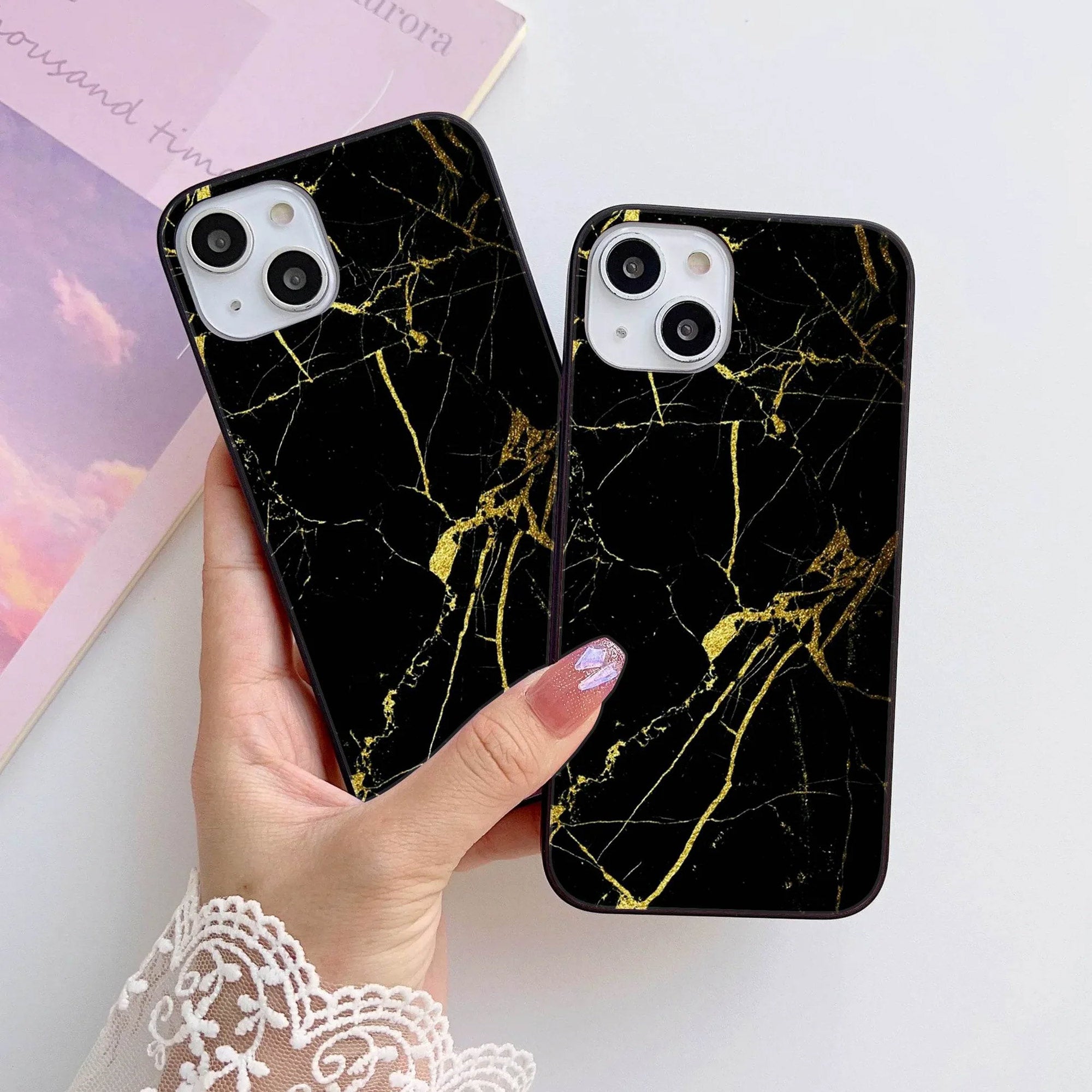 HQ Ultra Shine Premium Metal Phone Case All Models Design-104 Premium Glossy Phone Case