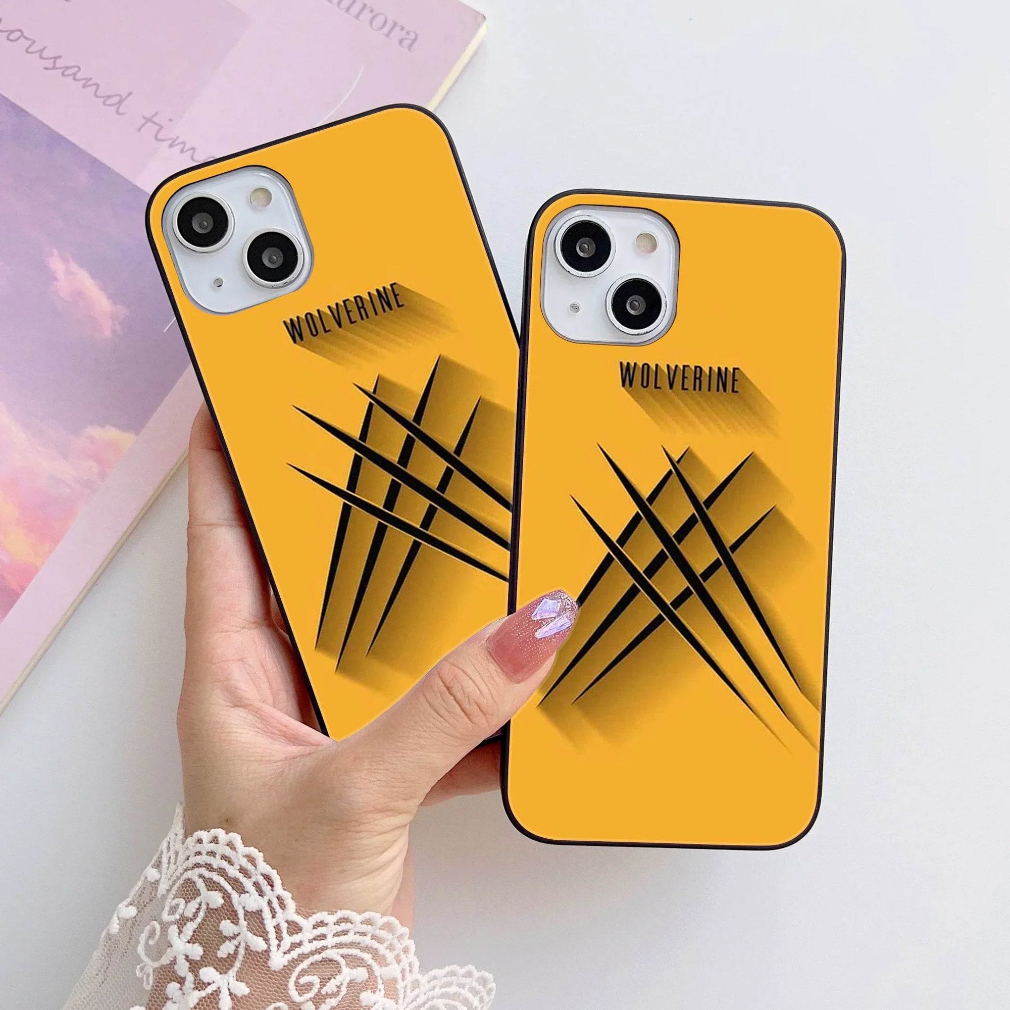 HQ Ultra Shine Premium Metal Phone Case All Models Design-120 Premium Glossy Phone Case
