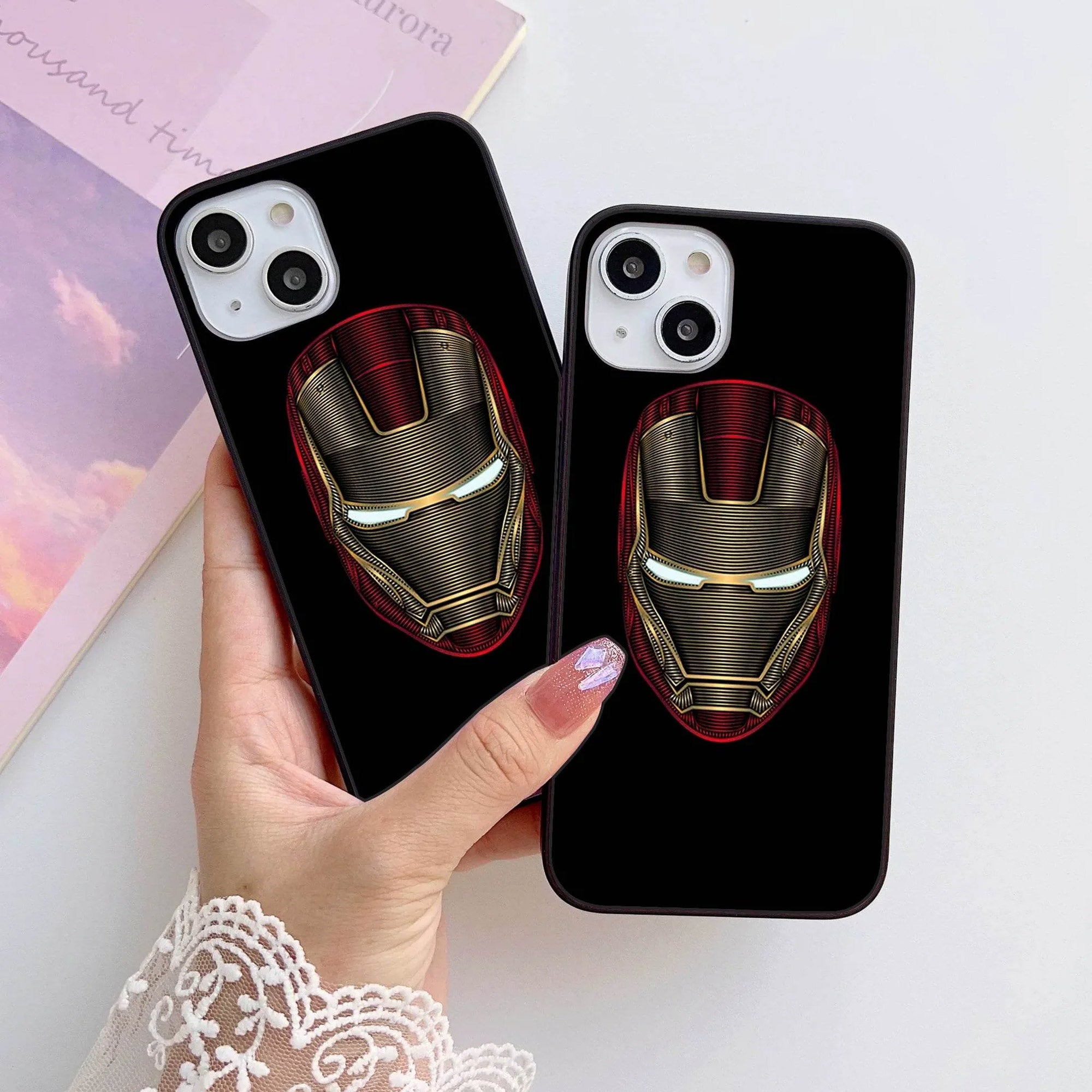 HQ Ultra Shine Premium Metal Phone Case All Models Design-121 Premium Glossy Phone Case