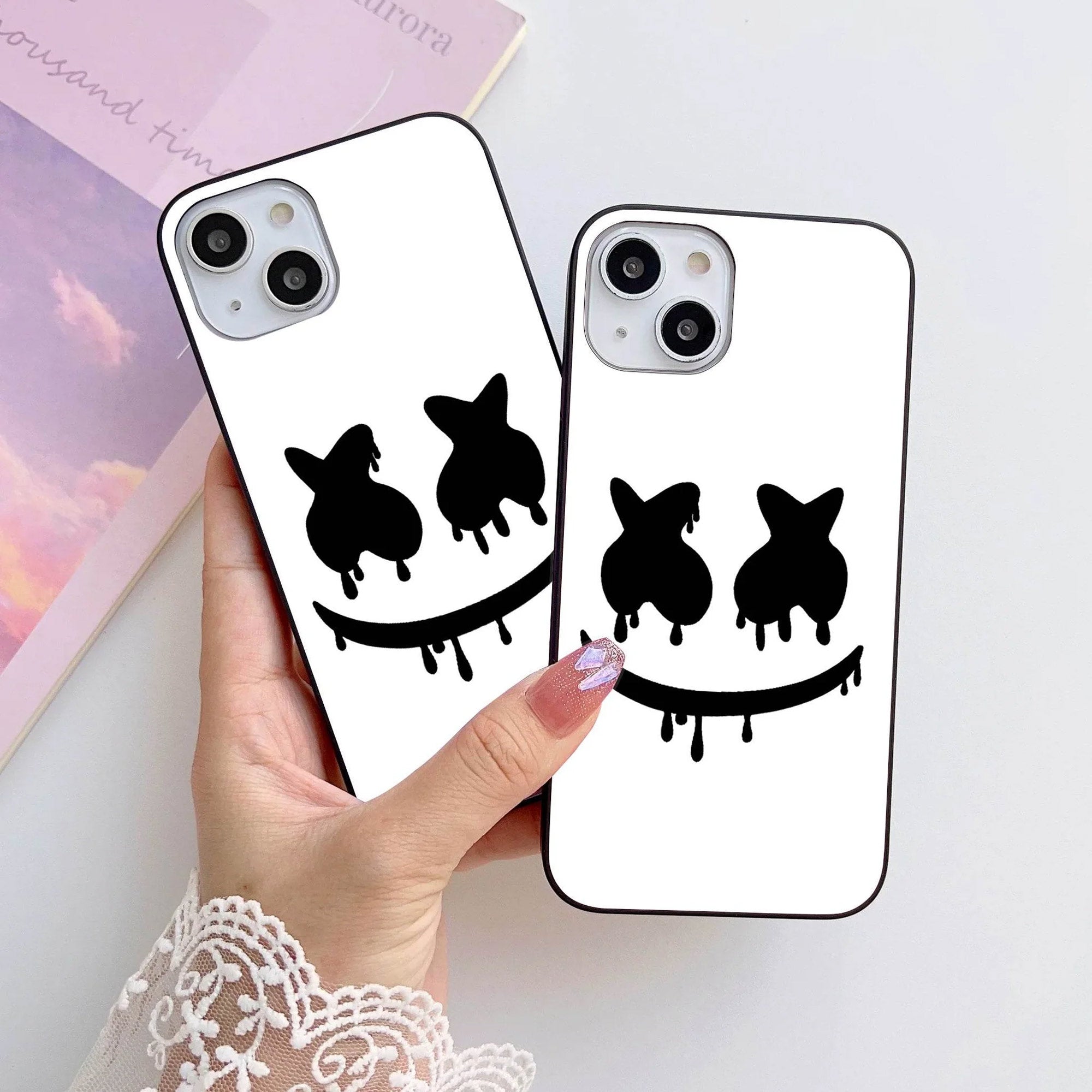 HQ Ultra Shine Premium Metal Phone Case All Models Design-123 Premium Glossy Phone Case