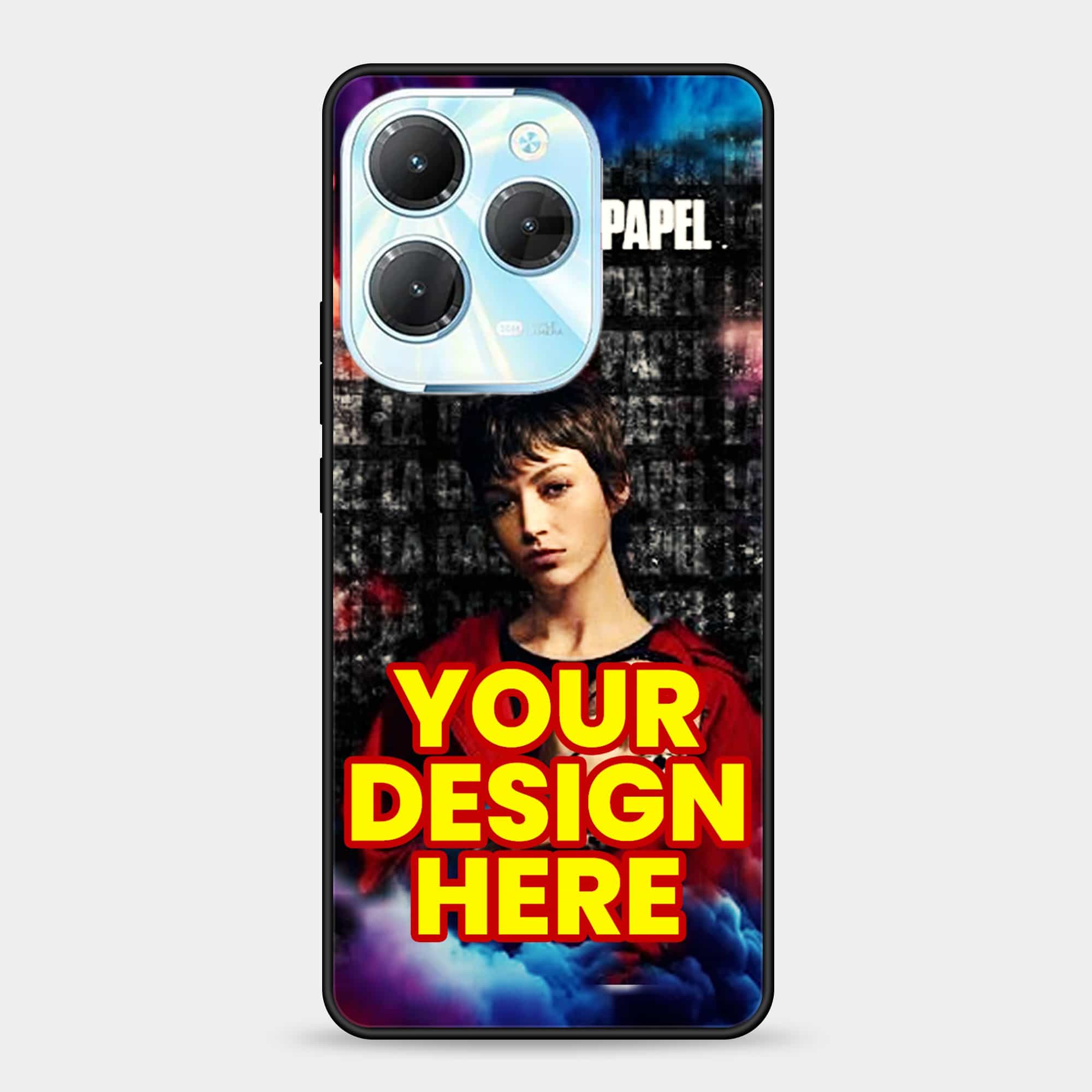 Infinix Hot 40 Pro Customized Own Premium Glossy Phone Case