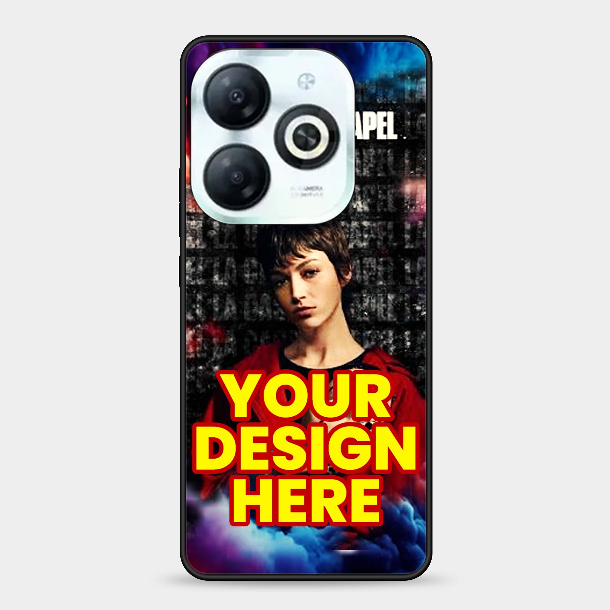 Infinix Hot 40i Customized Own Premium Glossy Phone Case