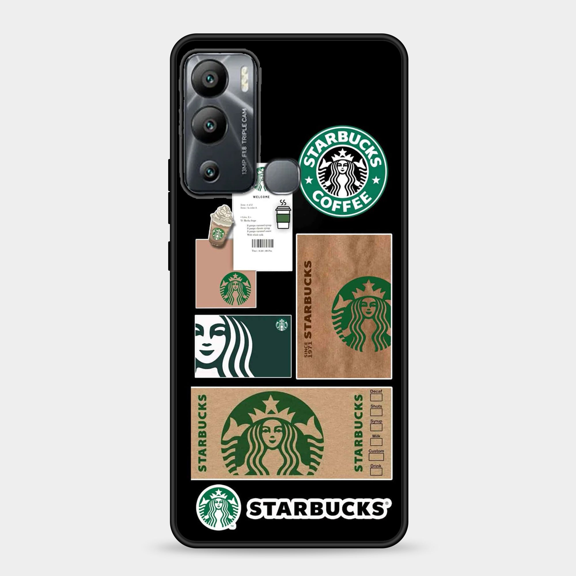 Infinix Hot 12i Design-013 Premium Glossy Phone Case