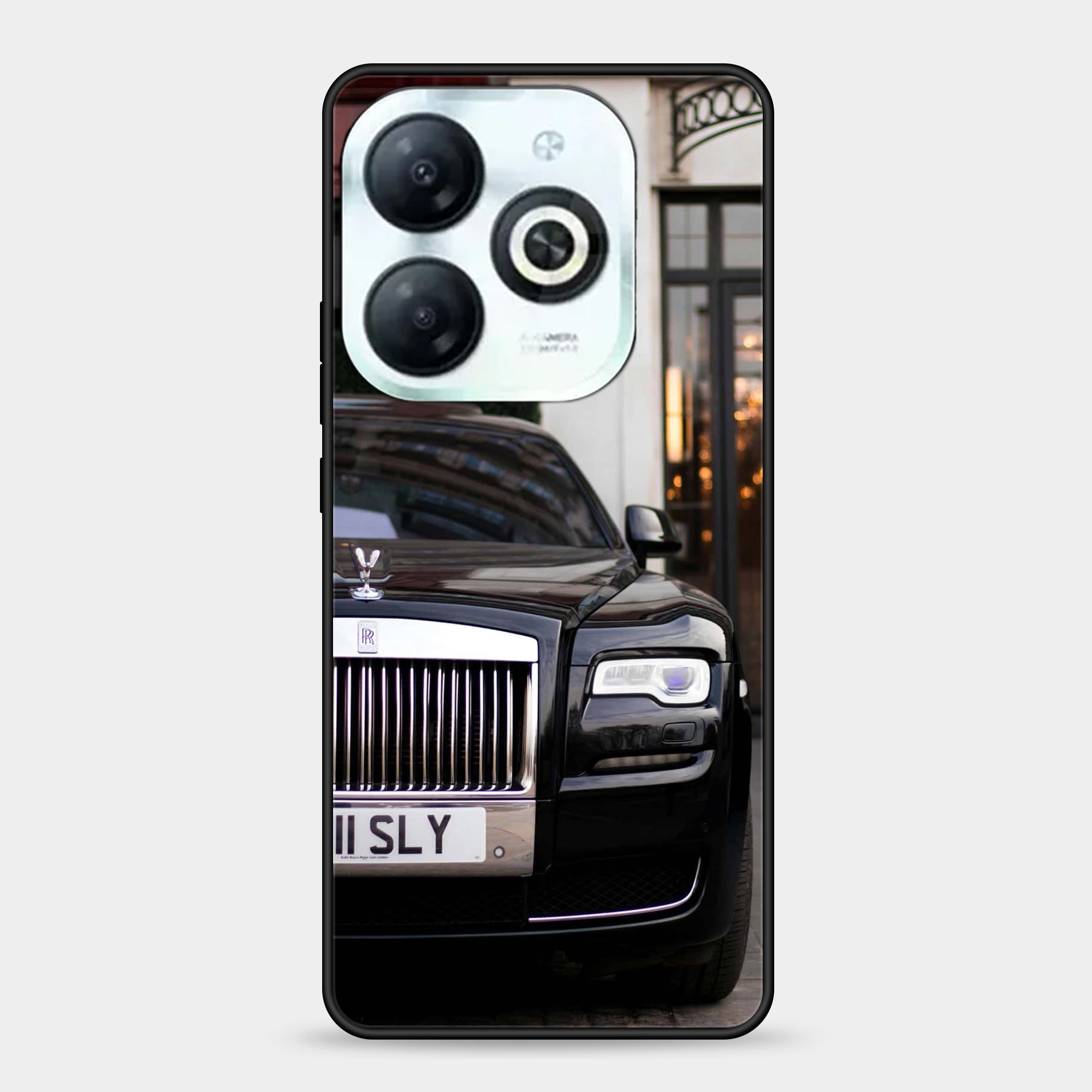 Infinix Hot 40i Design-080 Premium Glossy Phone Case