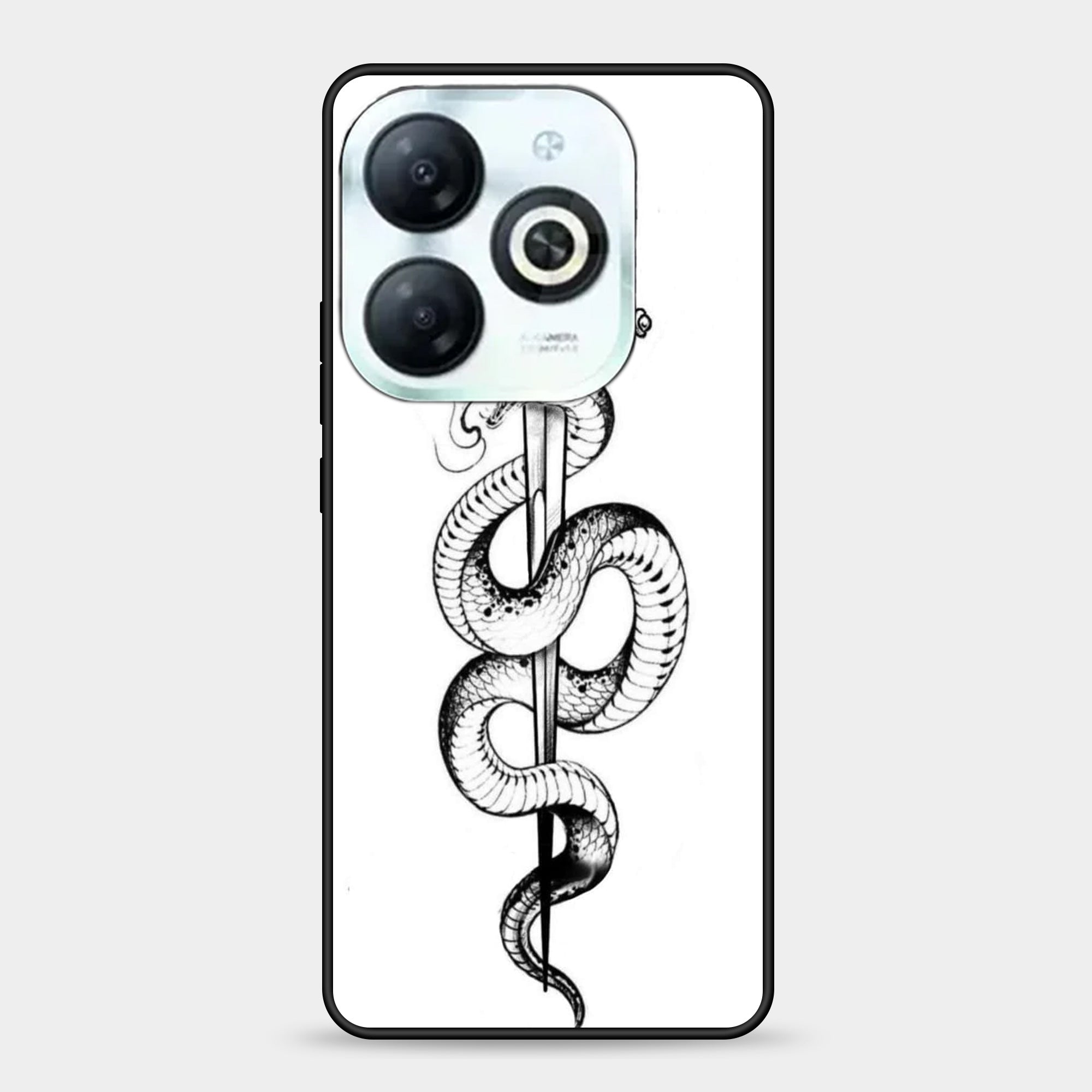 Infinix Hot 40i Design-136 Premium Glossy Phone Case