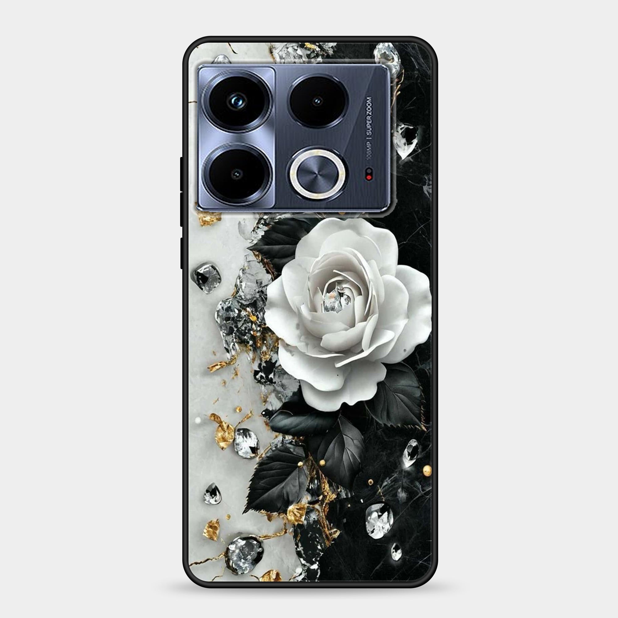 Infinix Note 40 4G Design-105 Premium Glossy Phone Case