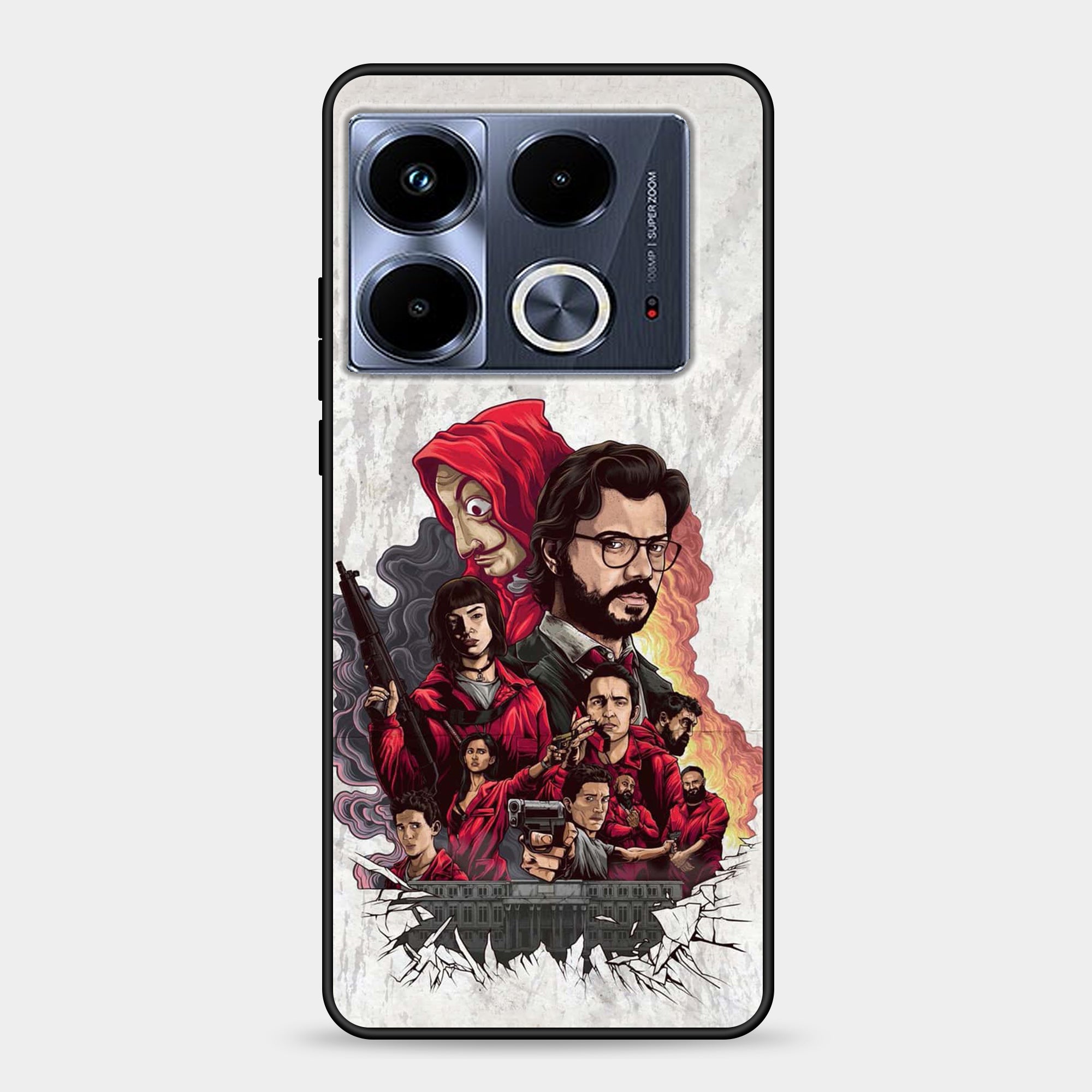 Infinix Note 40 4G Design-112 Premium Glossy Phone Case