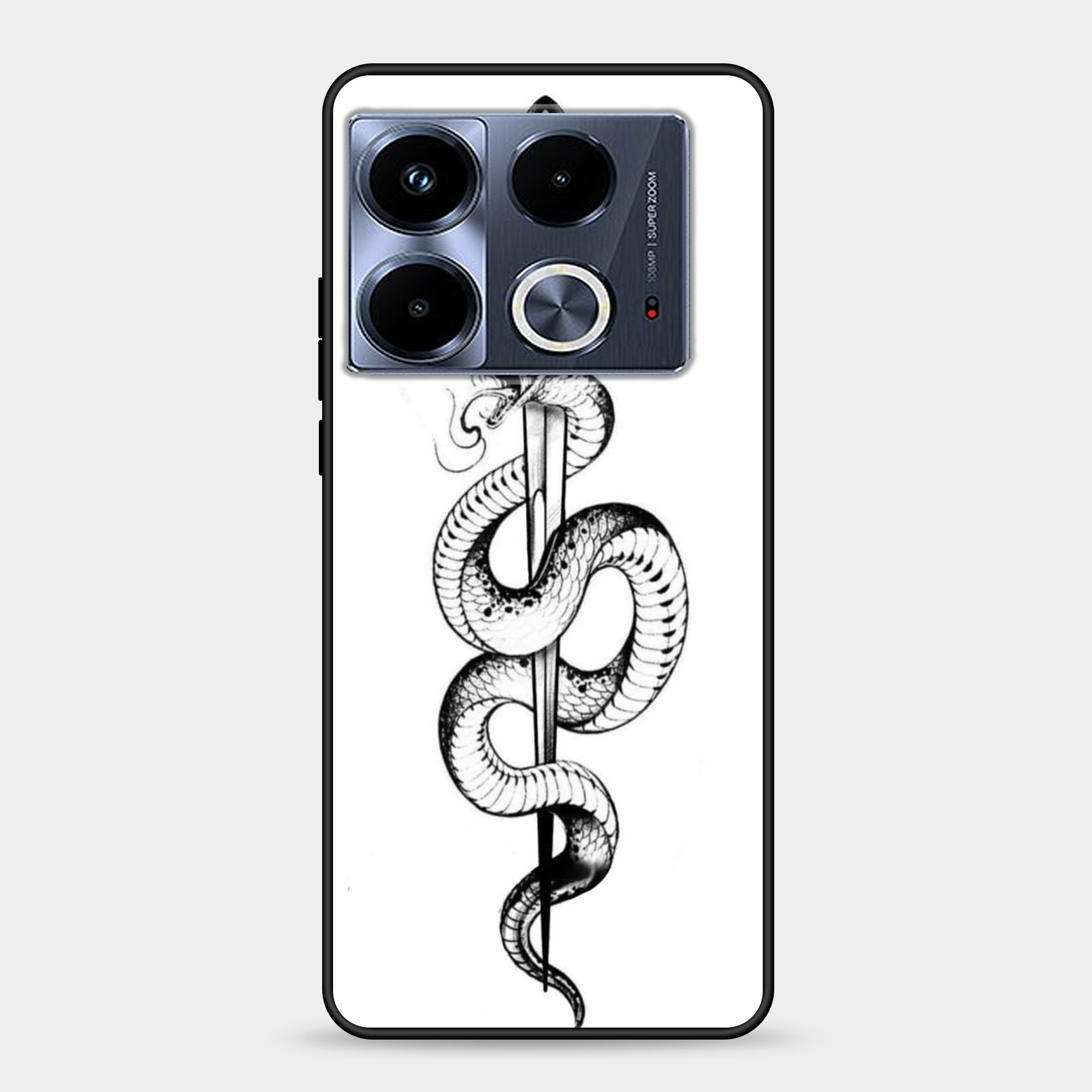 Infinix Note 40 4G Design-136 Premium Glossy Phone Case