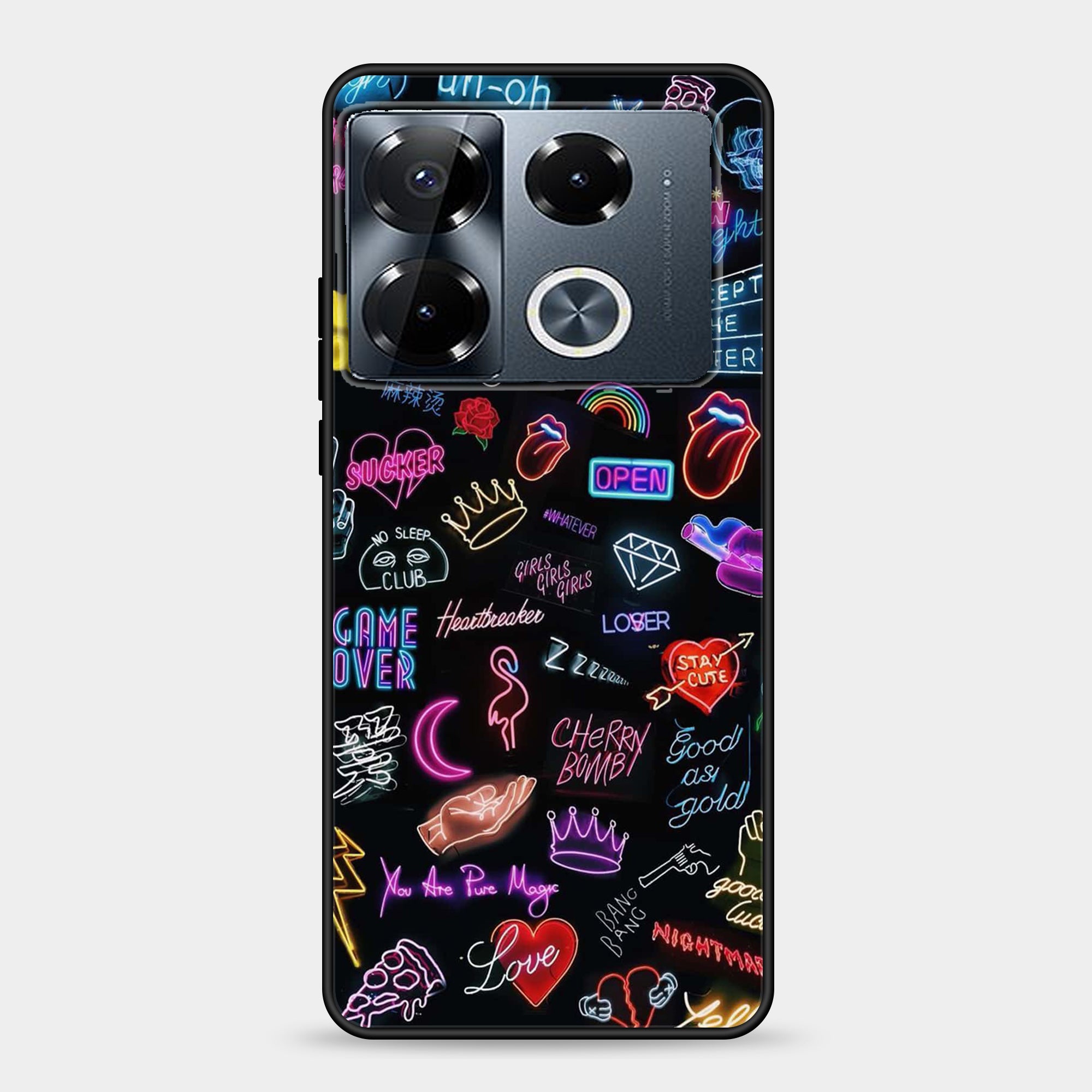 Infinix Note 40 Pro Design-074 Premium Glossy Phone Case