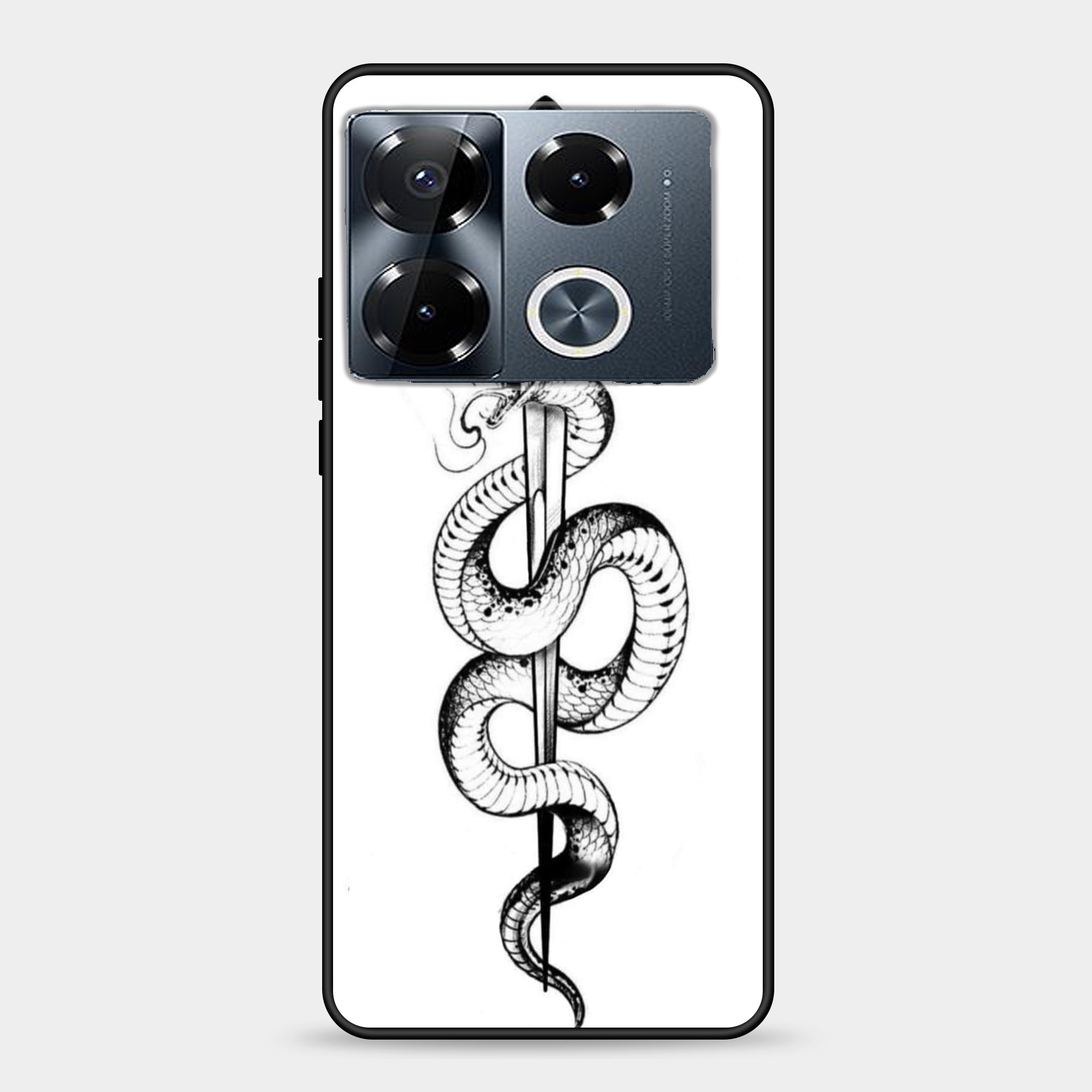 Infinix Note 40 Pro Design-136 Premium Glossy Phone Case