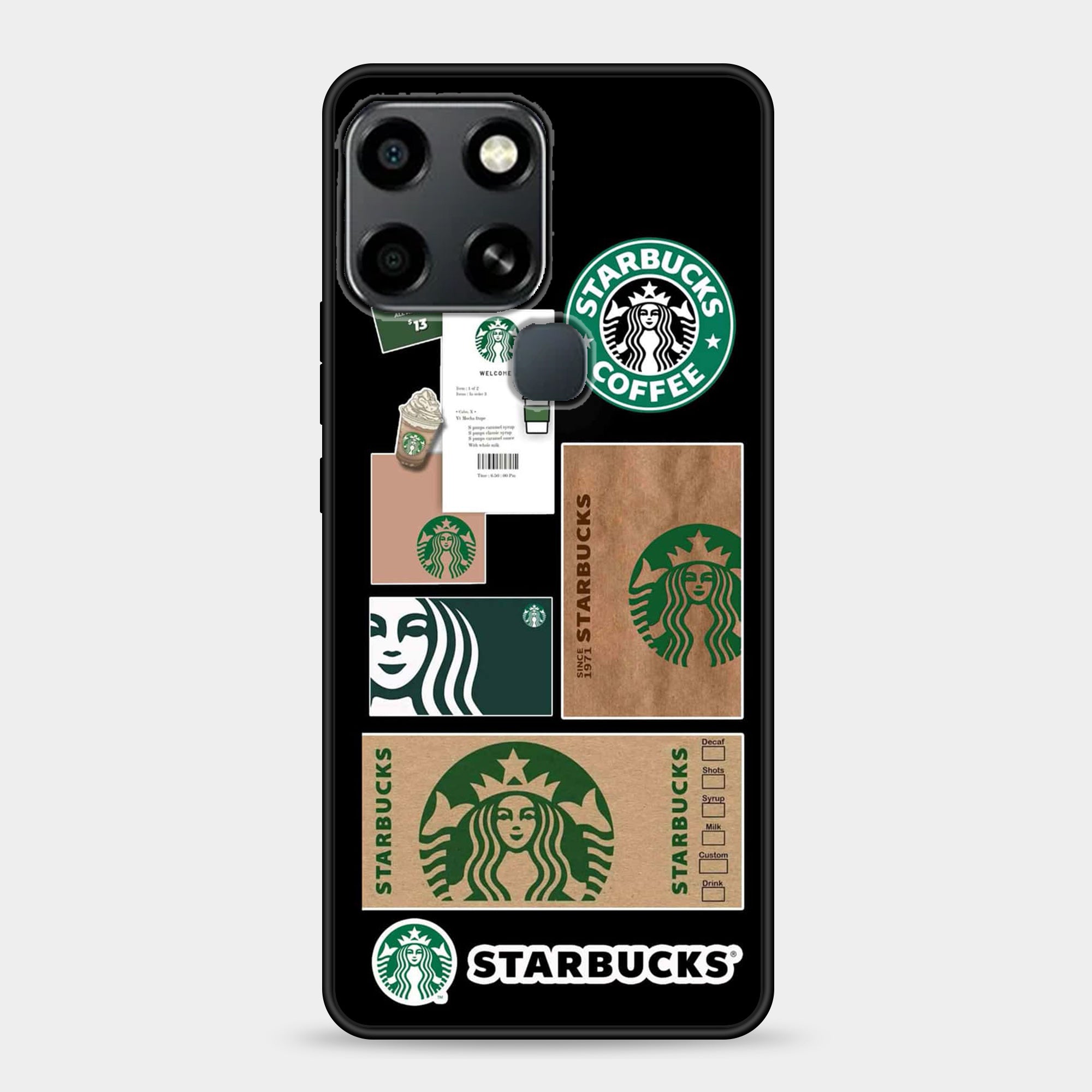 Infinix Smart 6 Design-013 Premium Glossy Phone Case