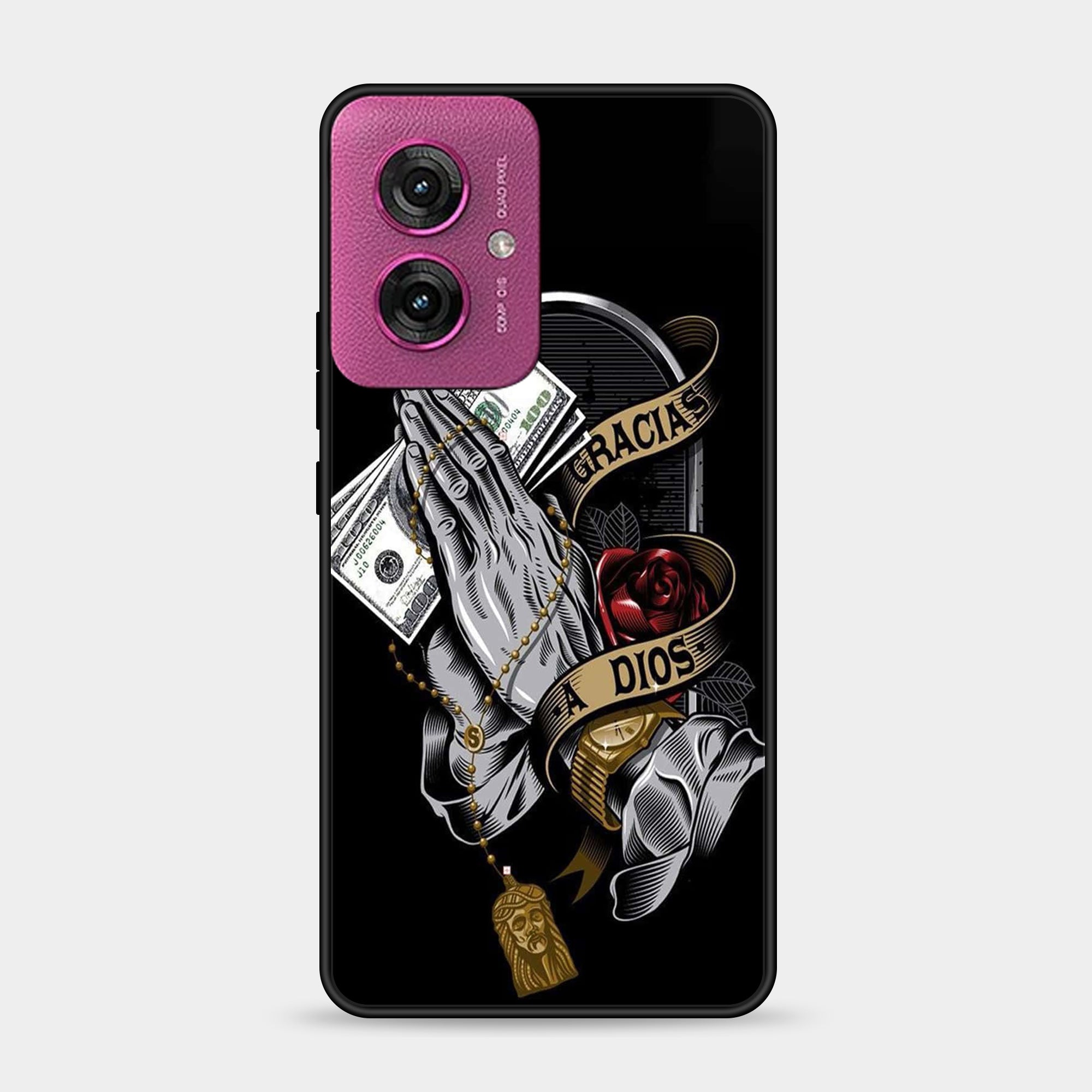 Motorola G55  Design-002 Premium Glossy Phone Case