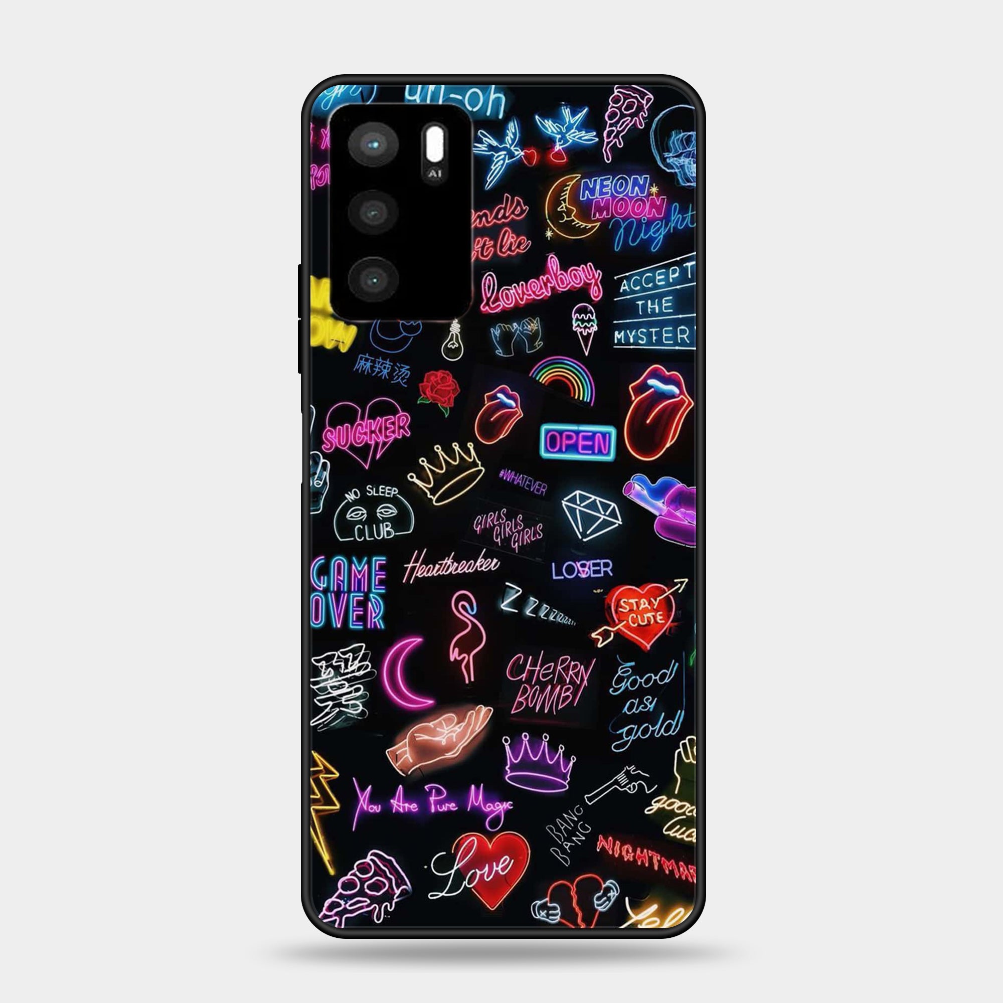 OPPO A16 Design-074 Premium Glossy Phone Case