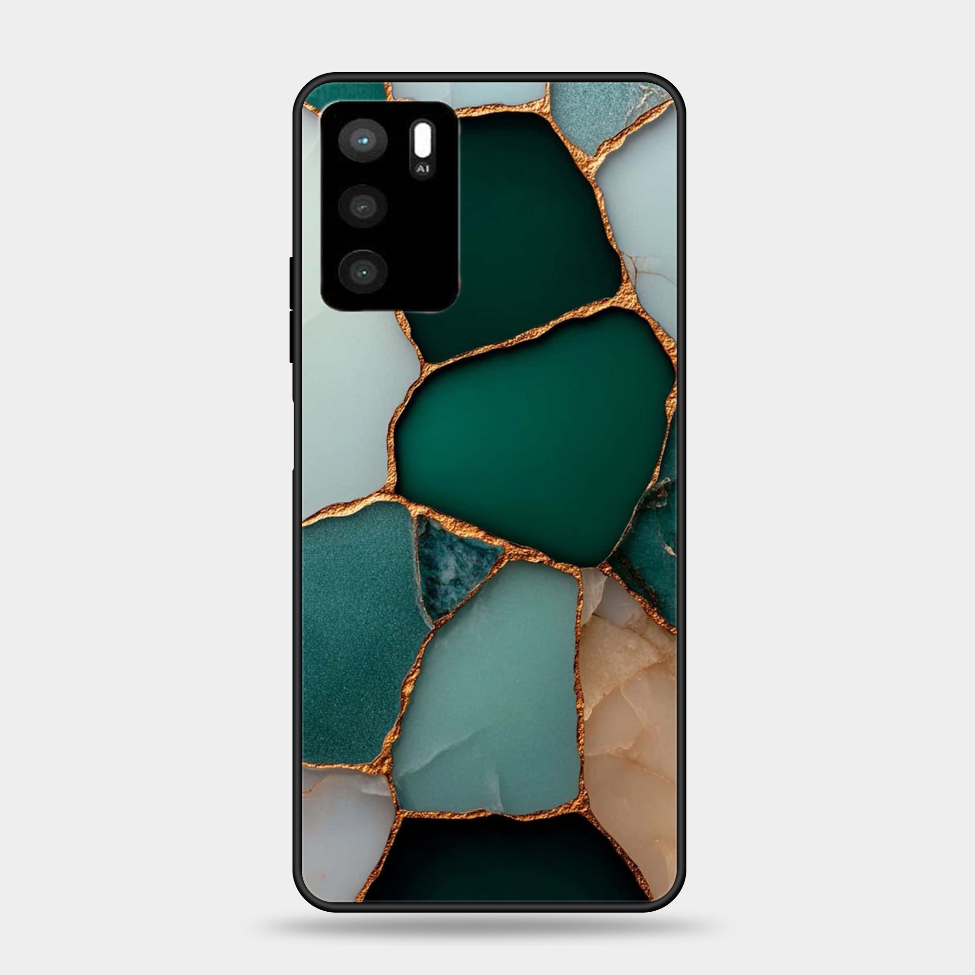 OPPO A16 Design-099 Premium Glossy Phone Case