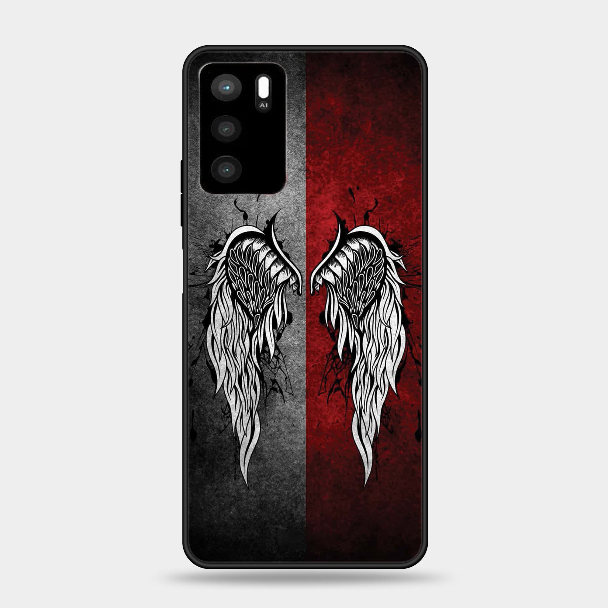 OPPO A16 Design-128 Premium Glossy Phone Case