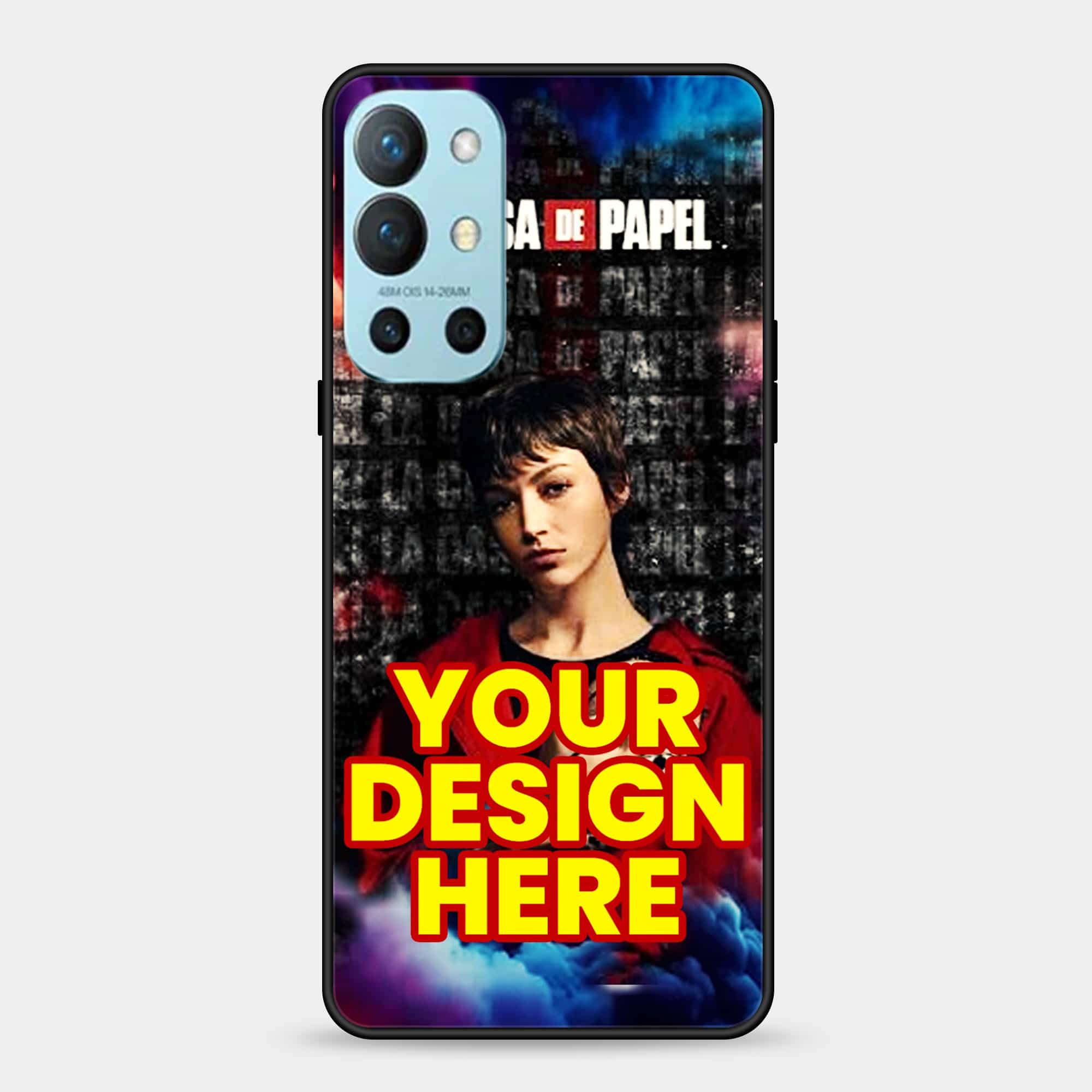 OnePlus 9R Customized Own Premium Glossy Phone Case