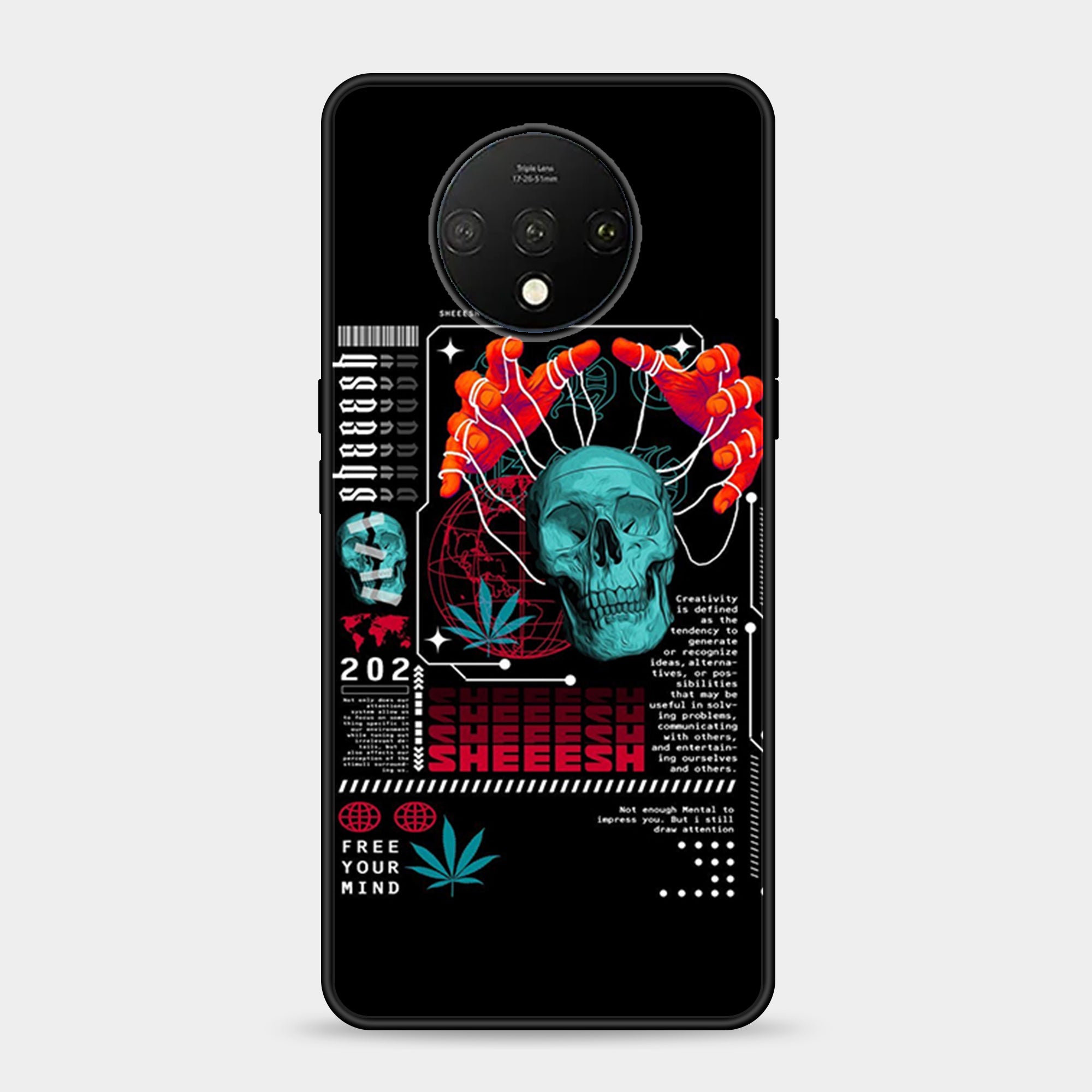 OnePlus 7T Design-071 Premium Glossy Phone Case