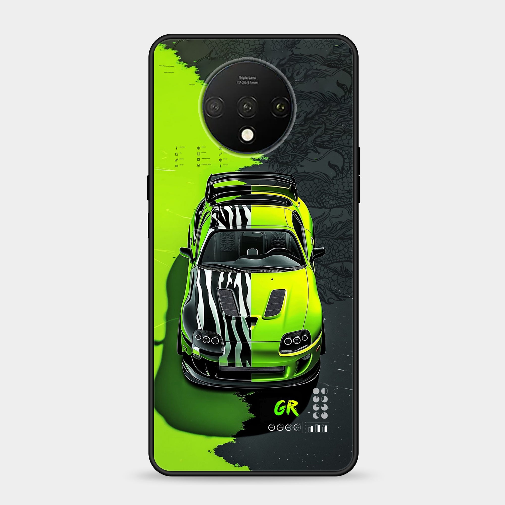 OnePlus 7T Design-160 Premium Glossy Phone Case