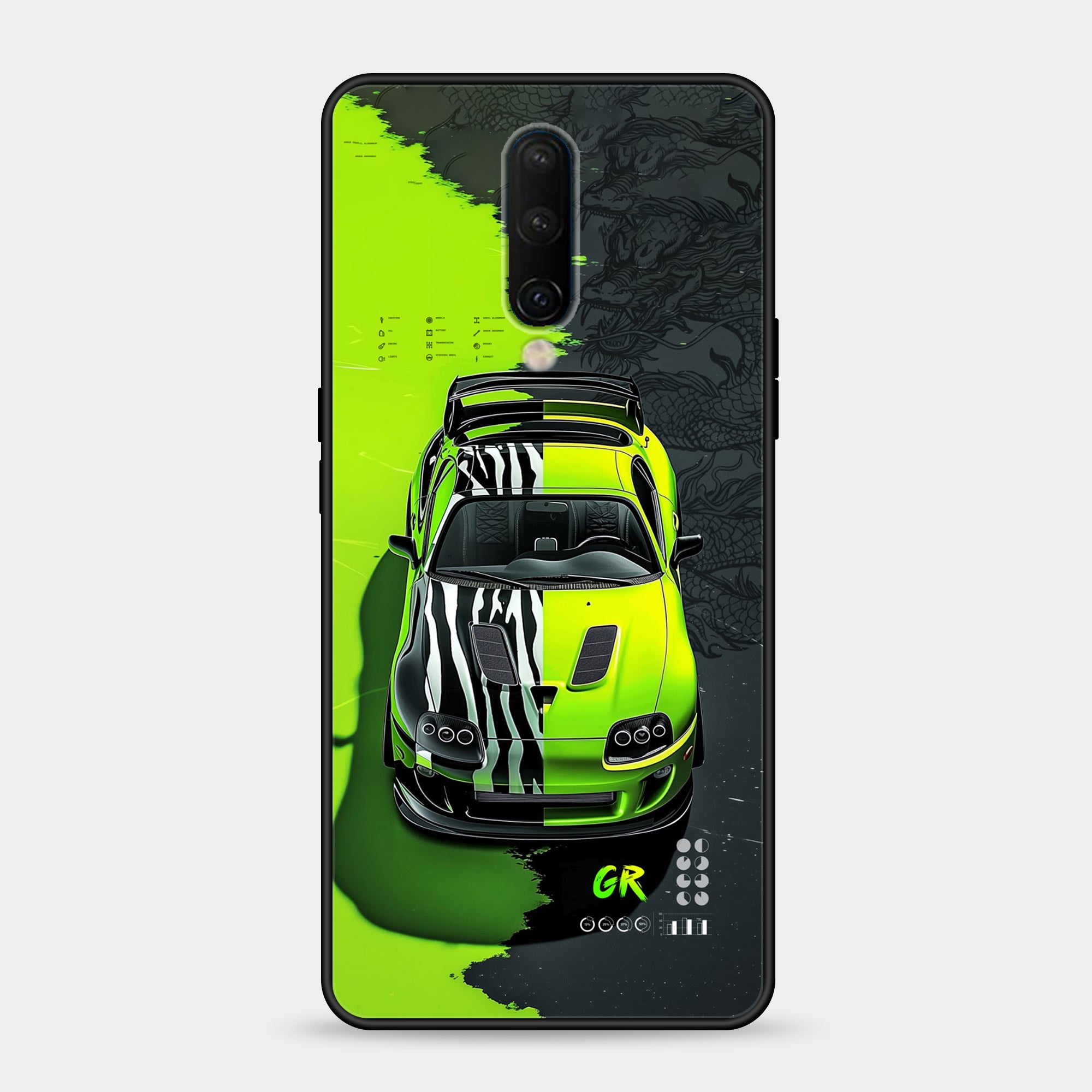 OnePlus 7 Pro Design-160 Premium Glossy Phone Case