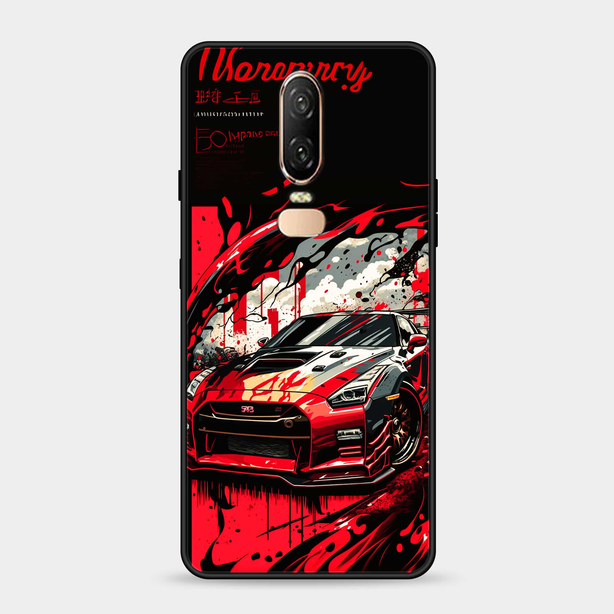 Oneplus 6 Design-022 Premium Glossy Phone Case