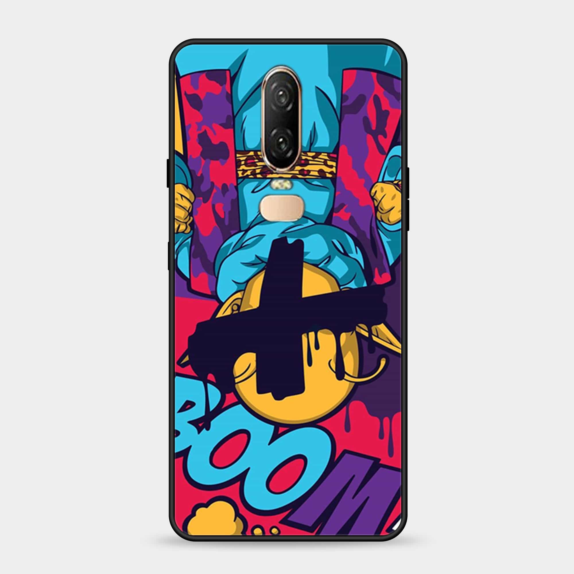 Oneplus 6 Design-077 Premium Glossy Phone Case