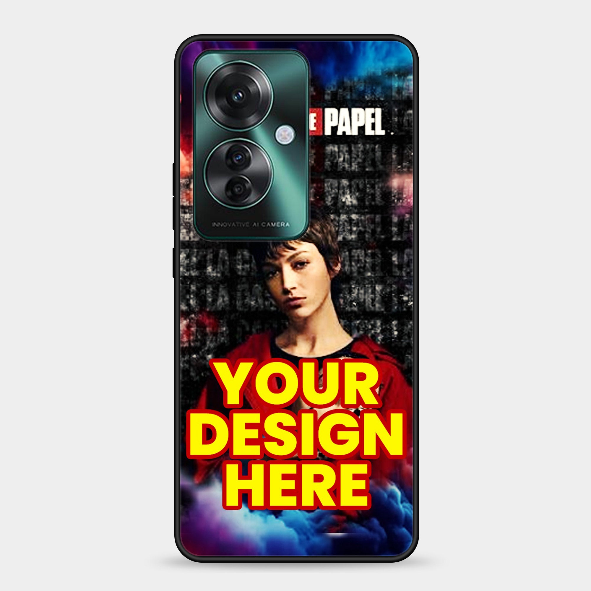 Oppo Reno 11F Customized Own Premium Glossy Phone Case