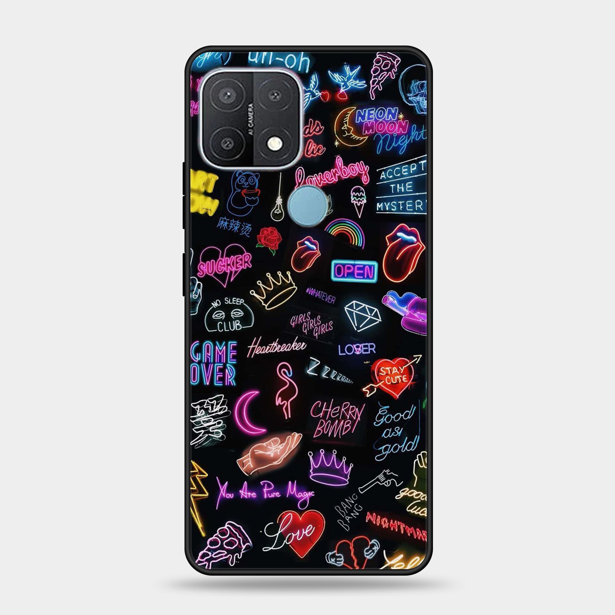 Oppo A15s Design-074 Premium Glossy Phone Case