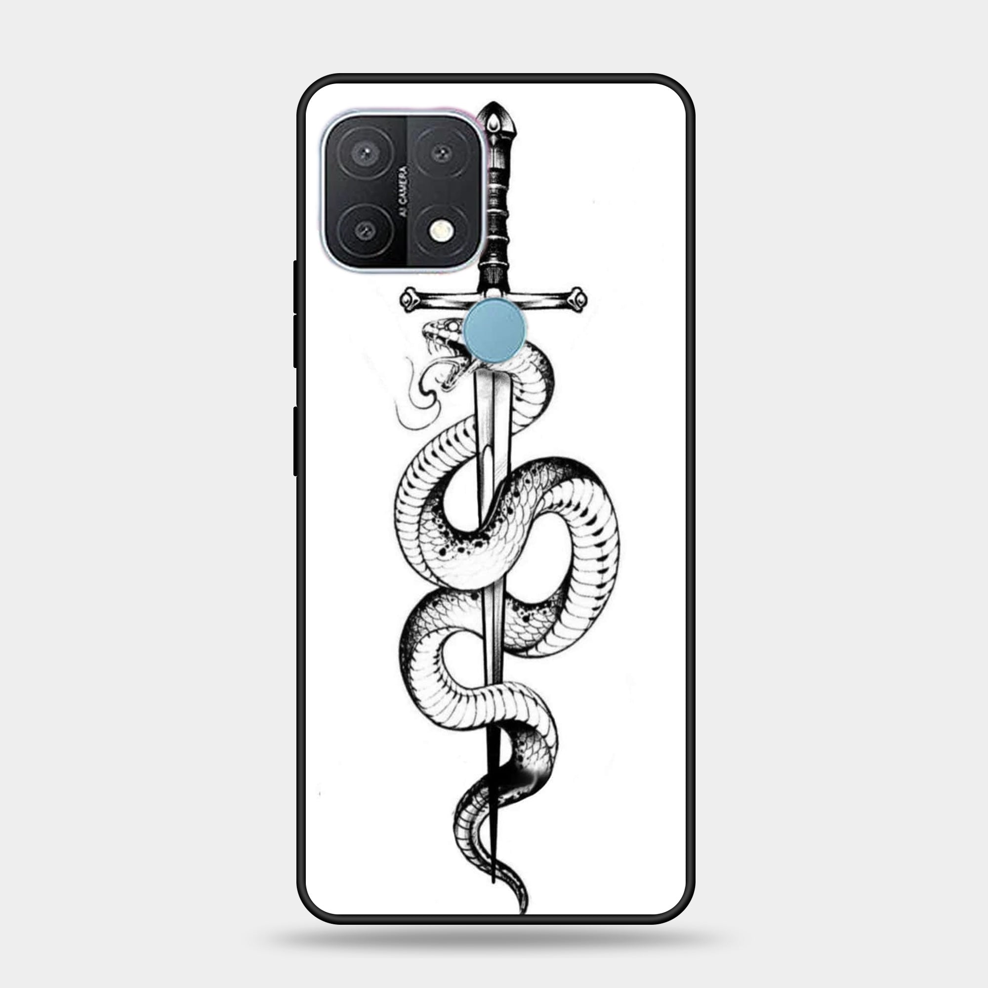 Oppo A15s Design-136 Premium Glossy Phone Case