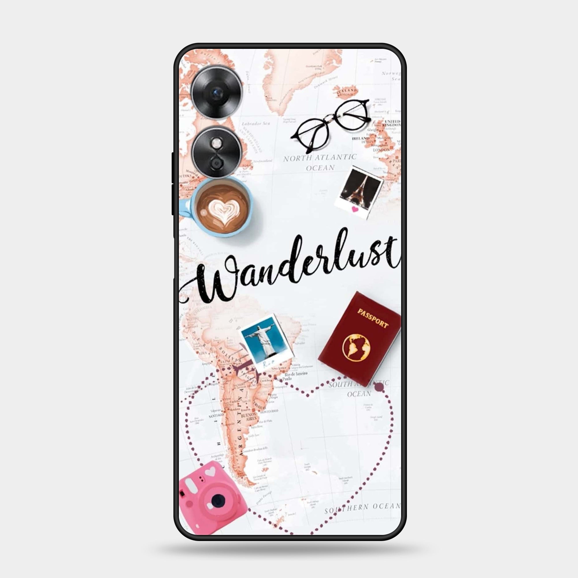 Oppo A17 Design-092 Premium Glossy Phone Case