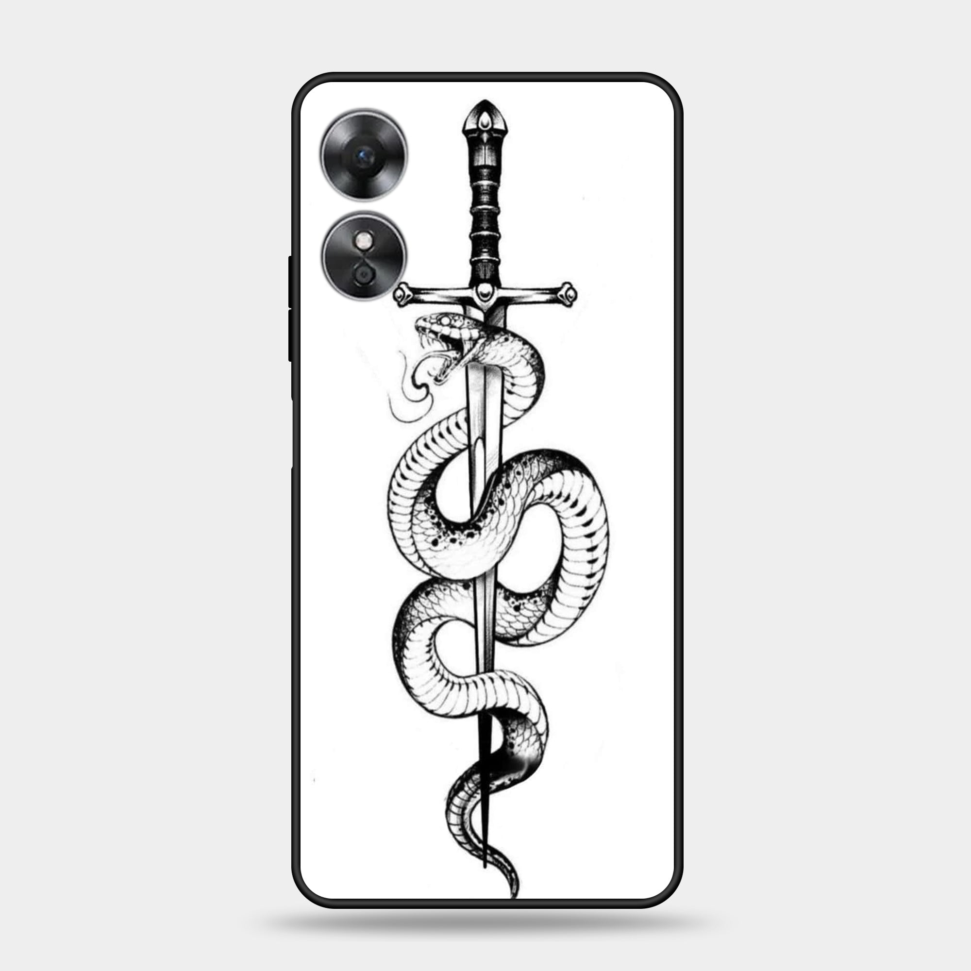 Oppo A17 Design-136 Premium Glossy Phone Case