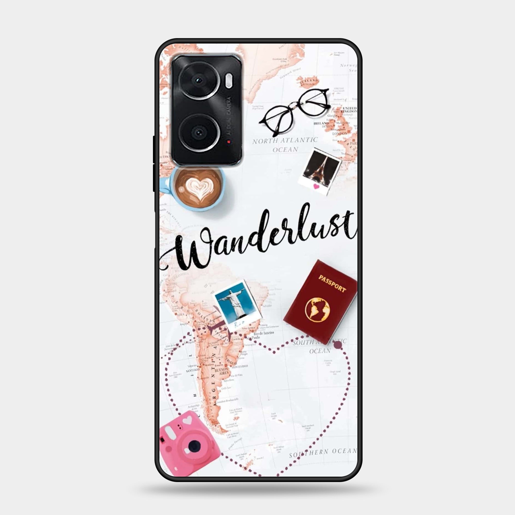Oppo A36 Design-092 Premium Glossy Phone Case