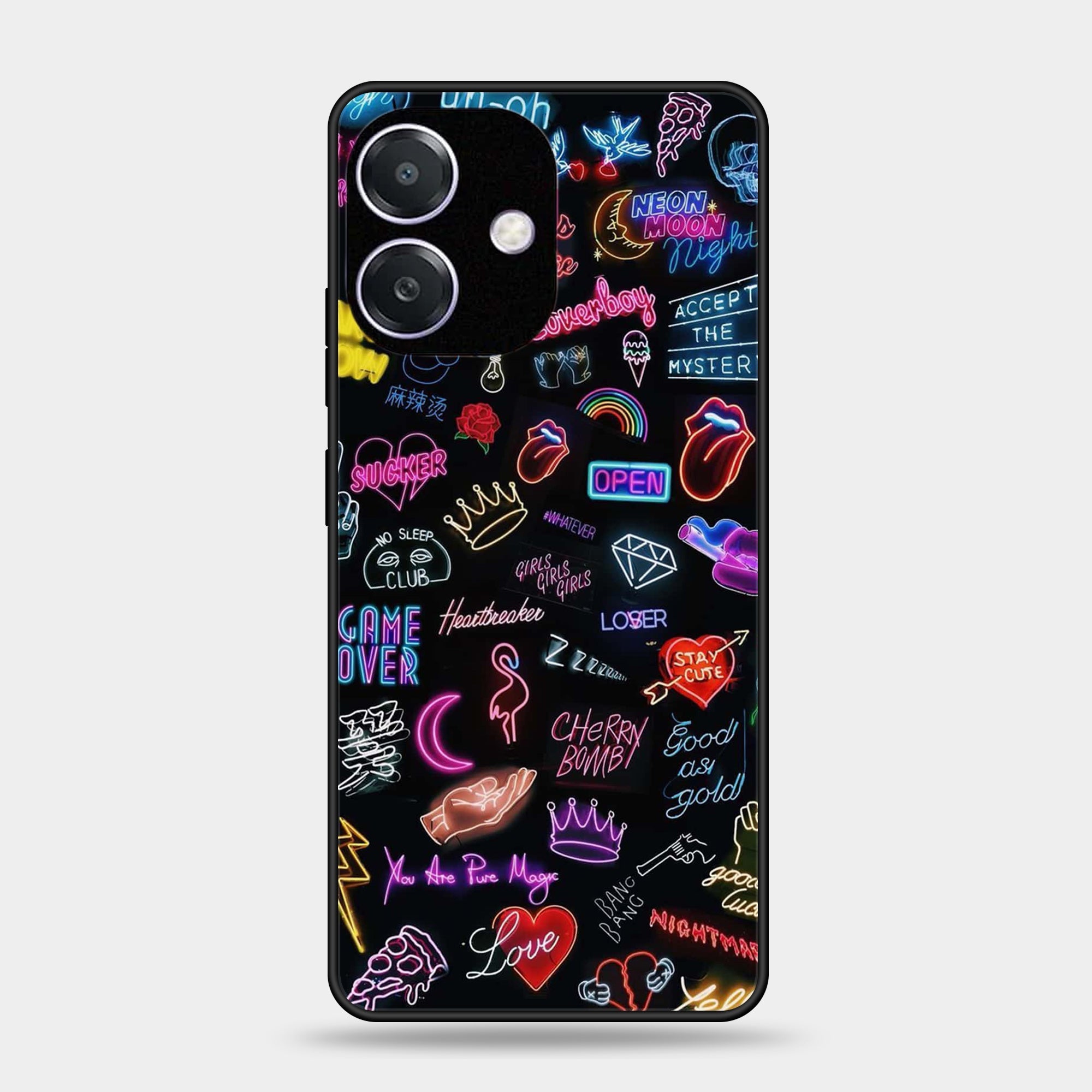 Oppo A3x Design-074 Premium Glossy Phone Case