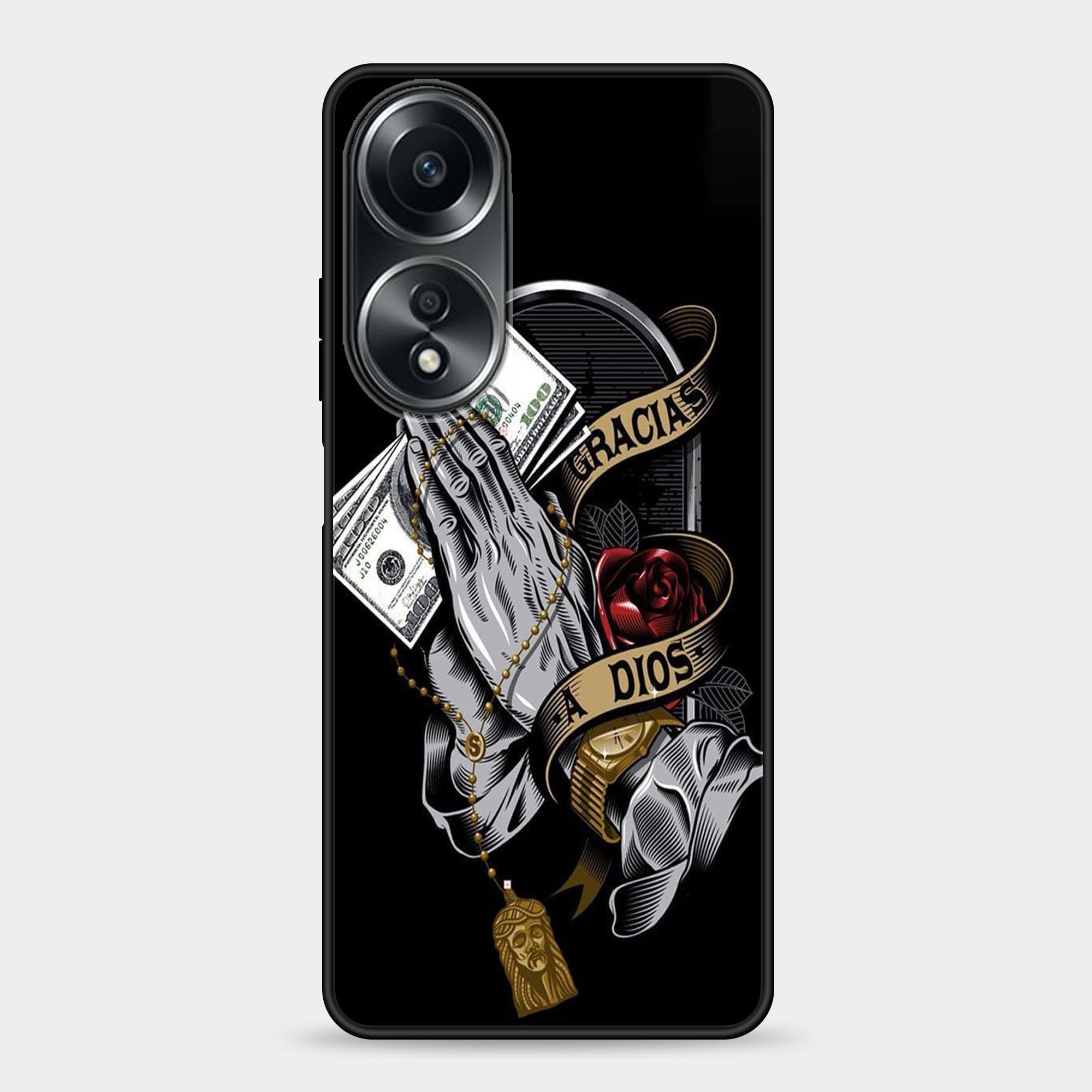 Oppo A18 Design-002 Premium Glossy Phone Case