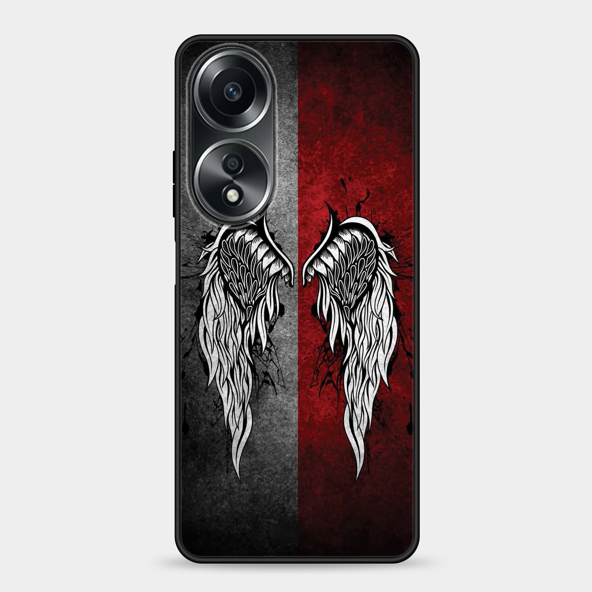 Oppo A58 Design-128 Premium Glossy Phone Case