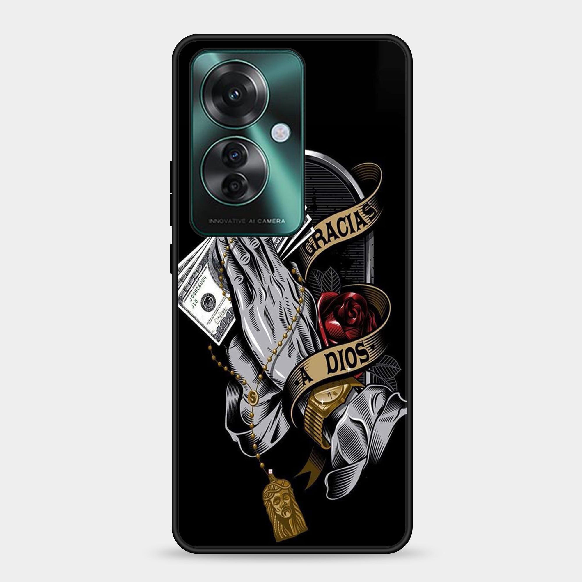 Oppo Reno 11F Design-002 Premium Glossy Phone Case