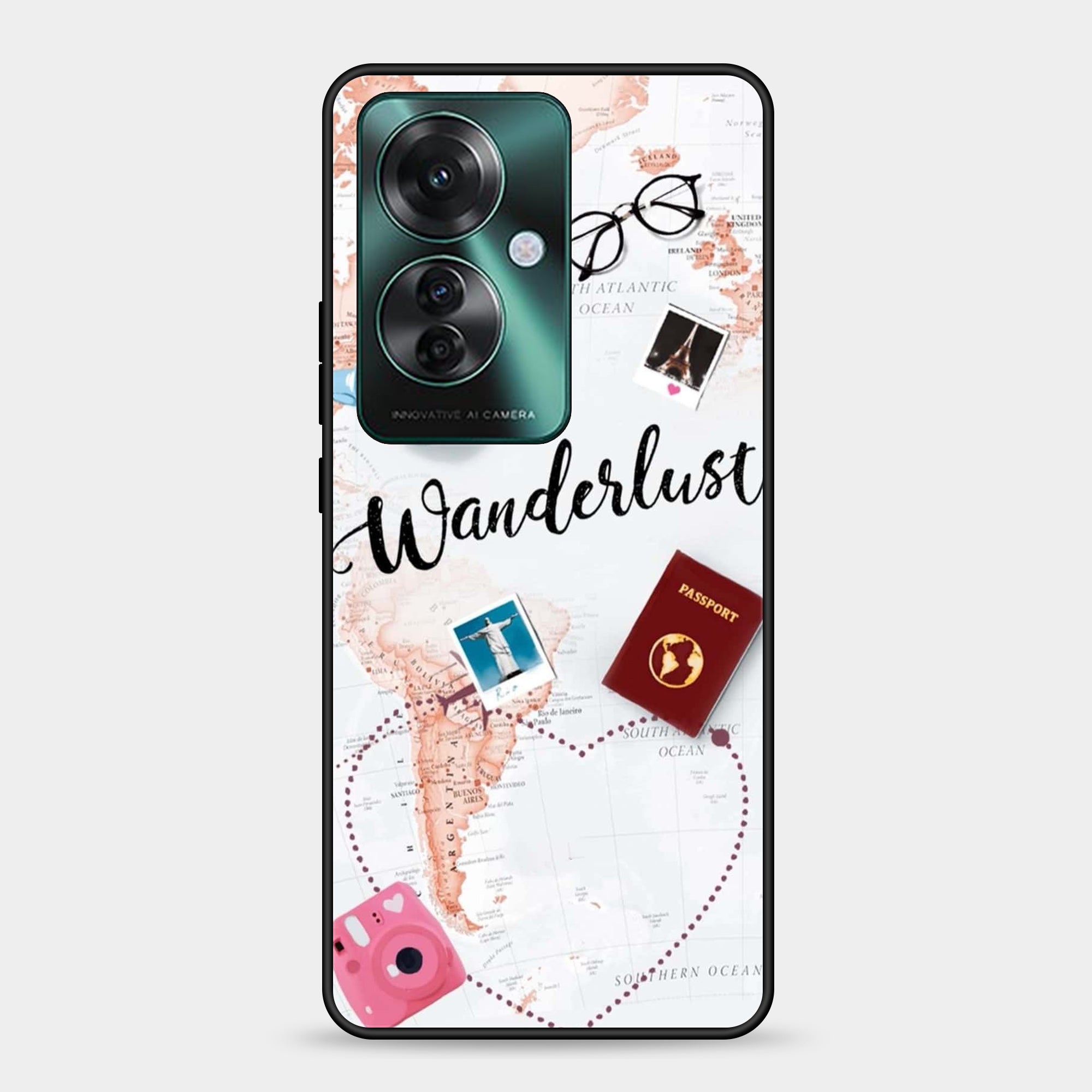 Oppo Reno 11F Design-092 Premium Glossy Phone Case