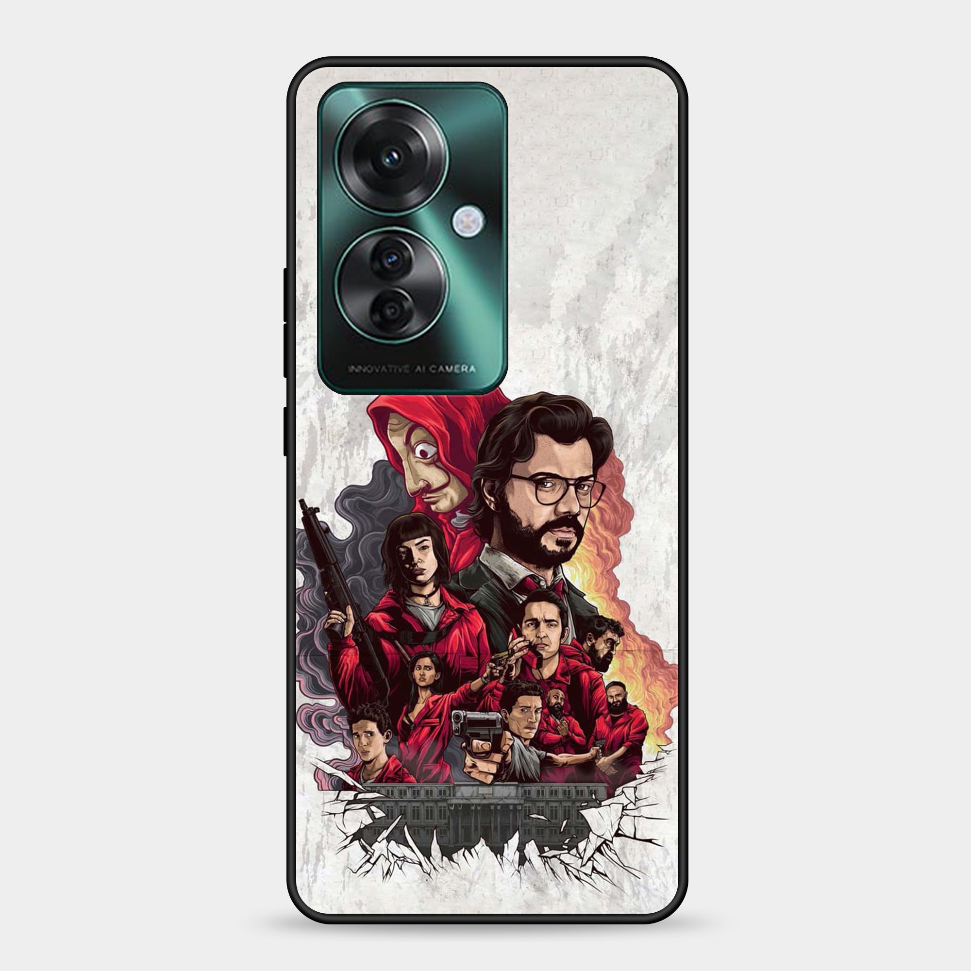 Oppo Reno 11F Design-112 Premium Glossy Phone Case