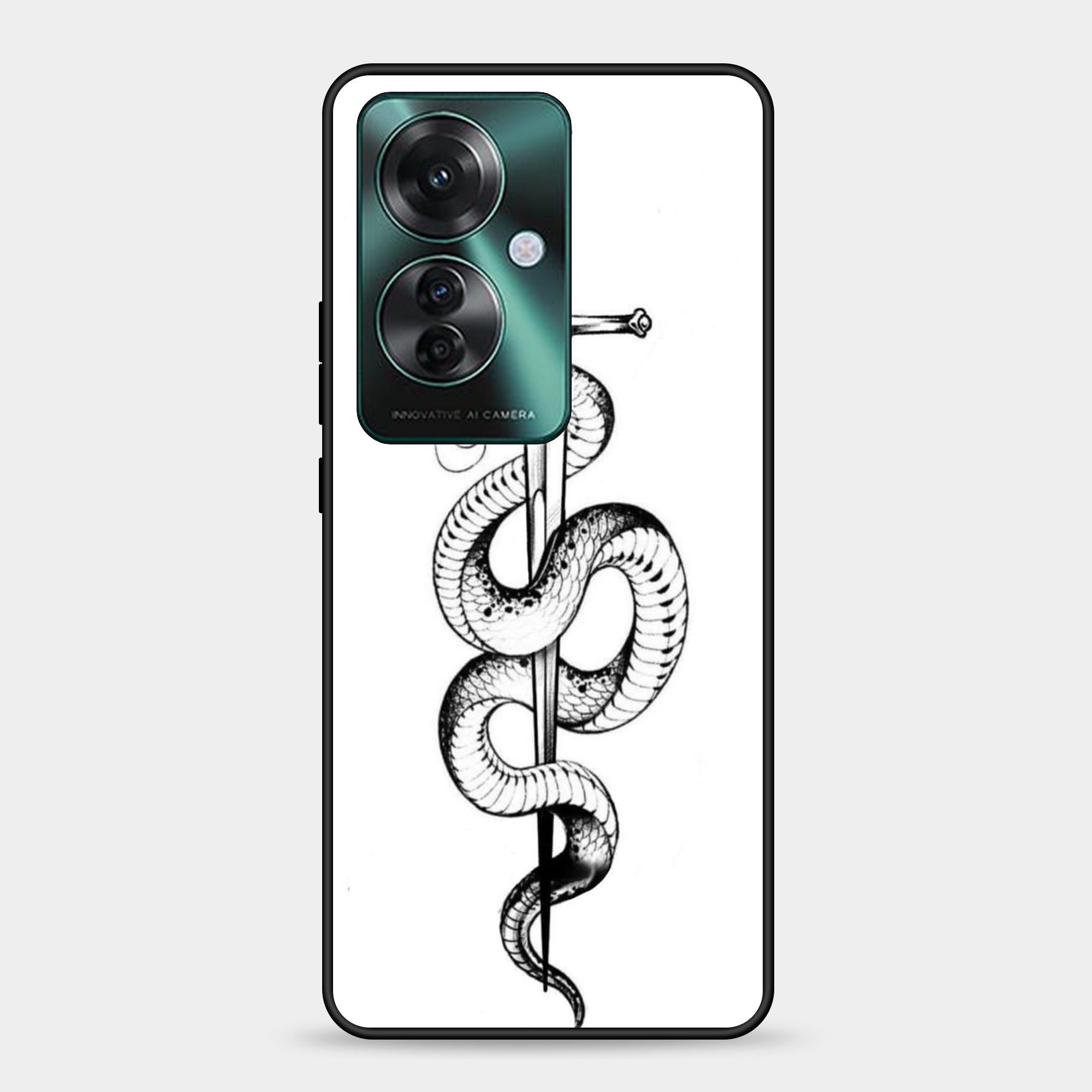 Oppo Reno 11F Design-136 Premium Glossy Phone Case