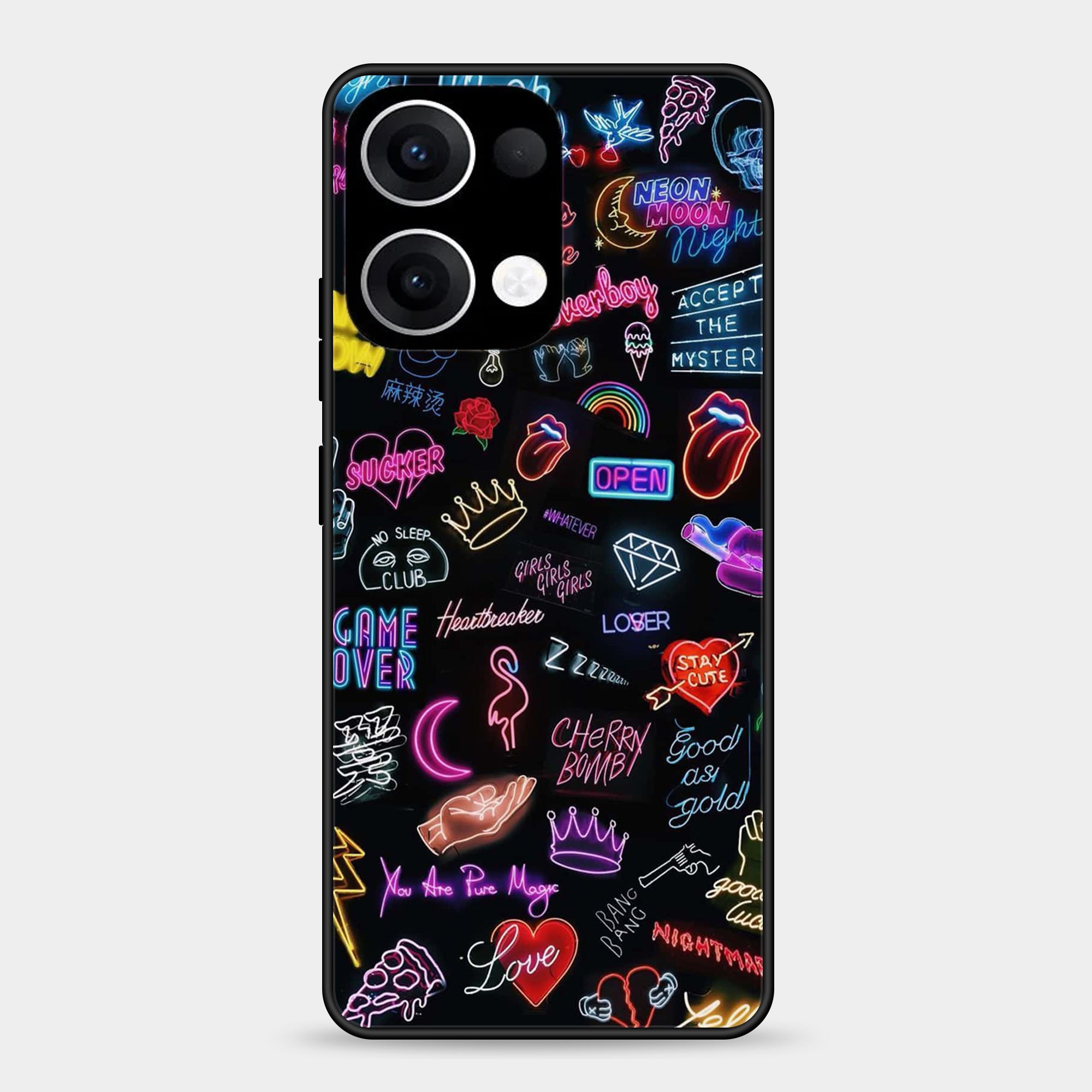 Oppo Reno 13 Design-074 Premium Glossy Phone Case