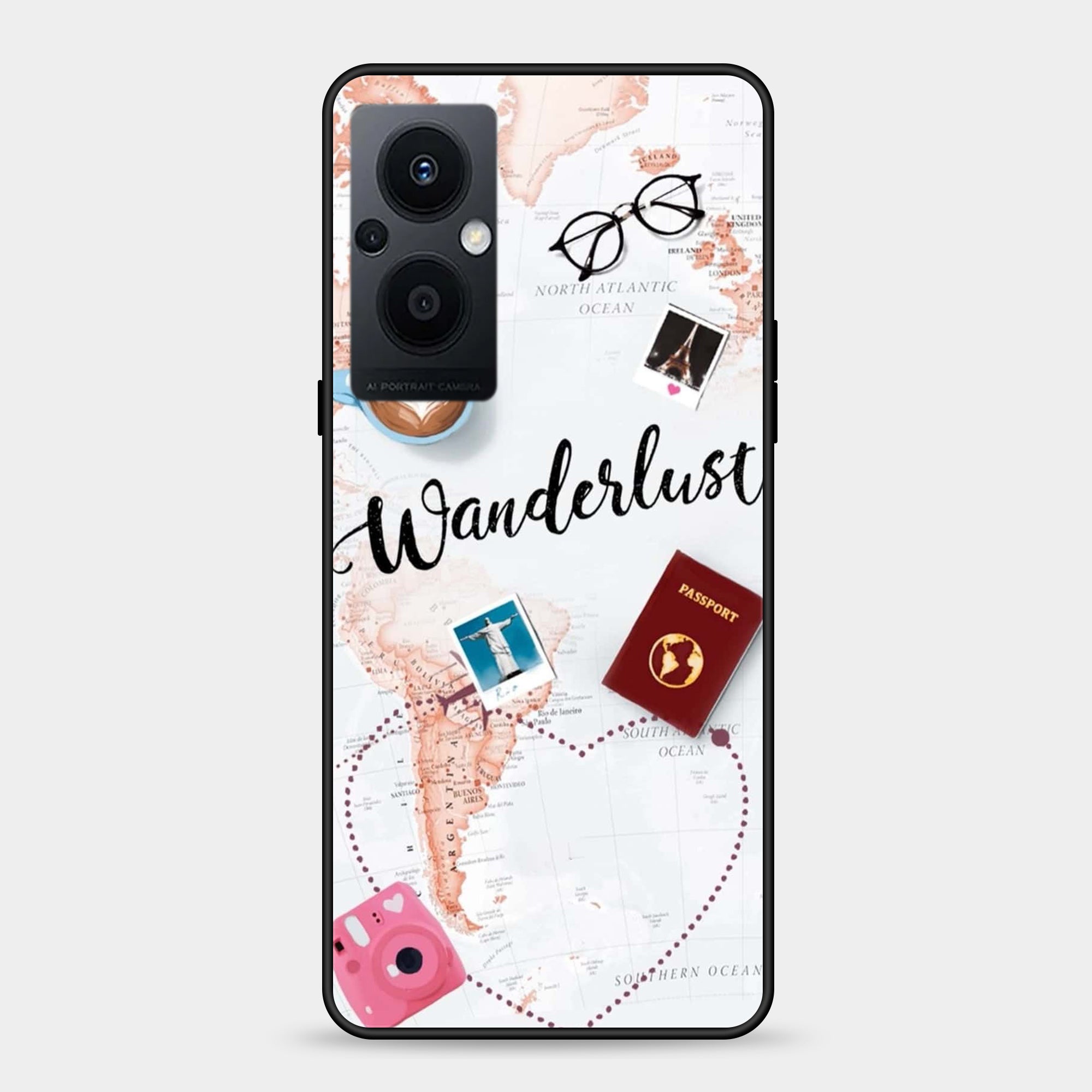 Oppo Reno 7z Design-092 Premium Glossy Phone Case