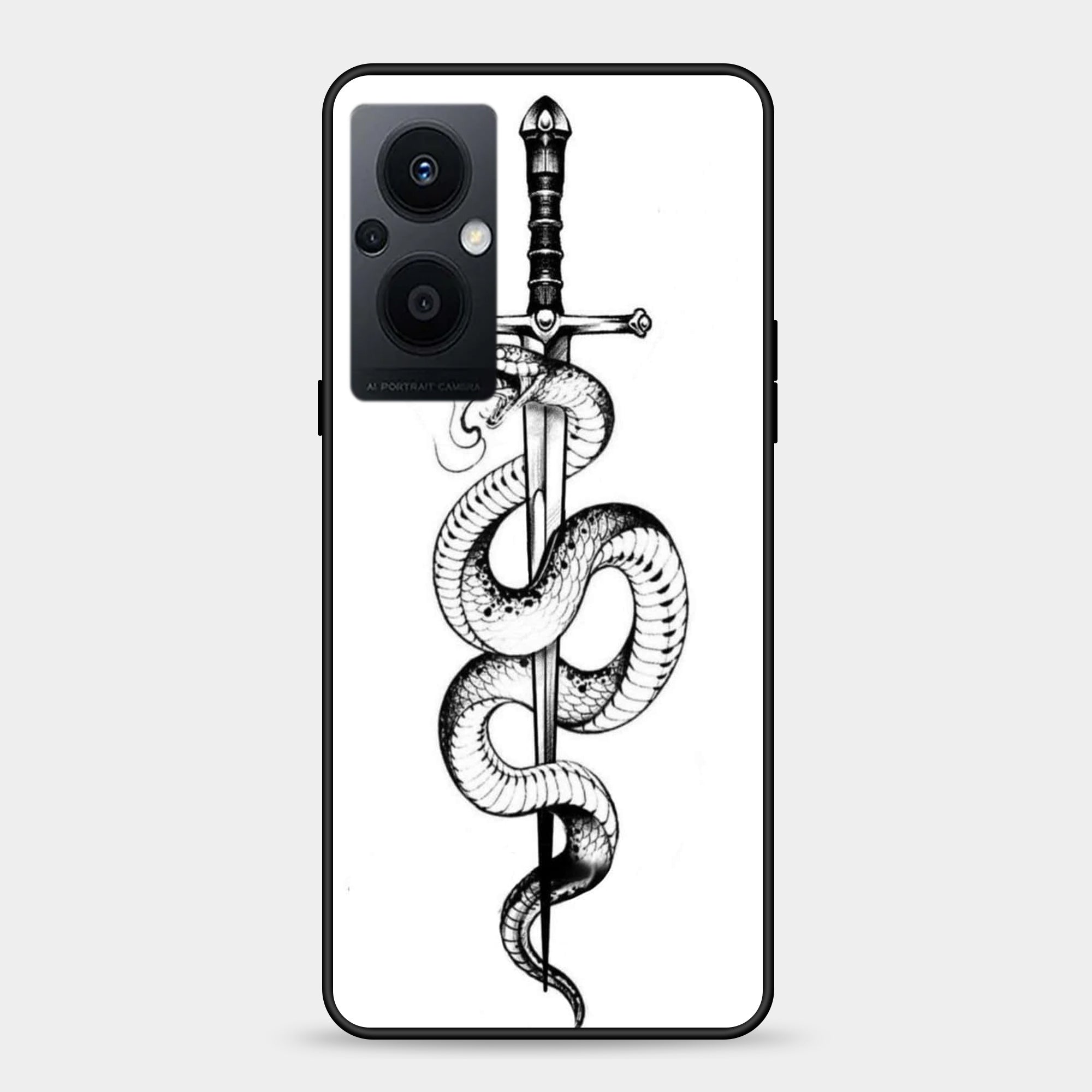 Oppo Reno 7z Design-136 Premium Glossy Phone Case