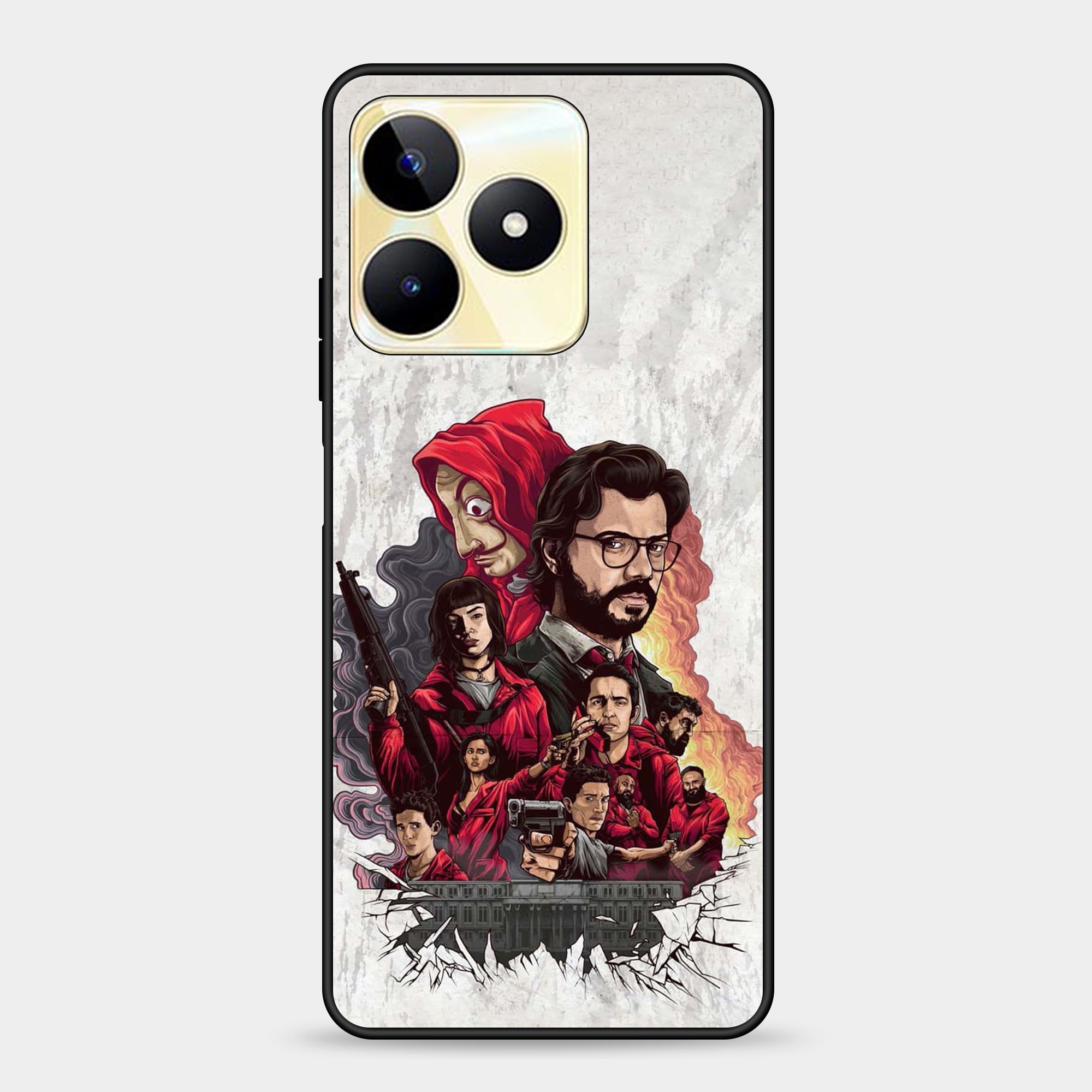 Realme C51 Design-112 Premium Glossy Phone Case