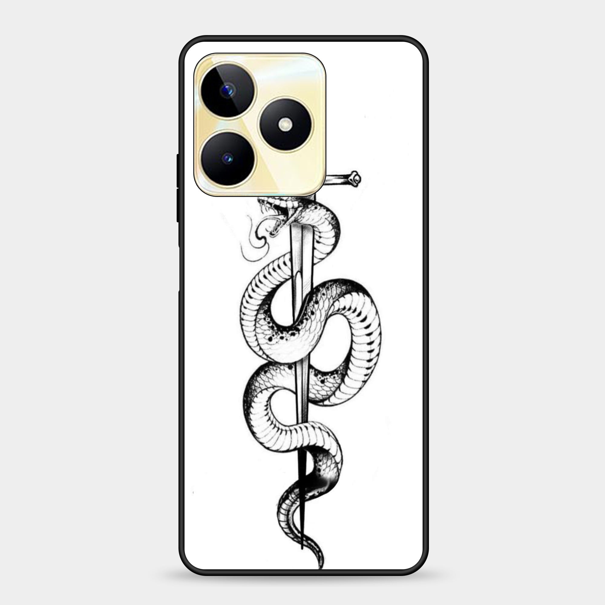 Realme C61 Design-136 Premium Glossy Phone Case