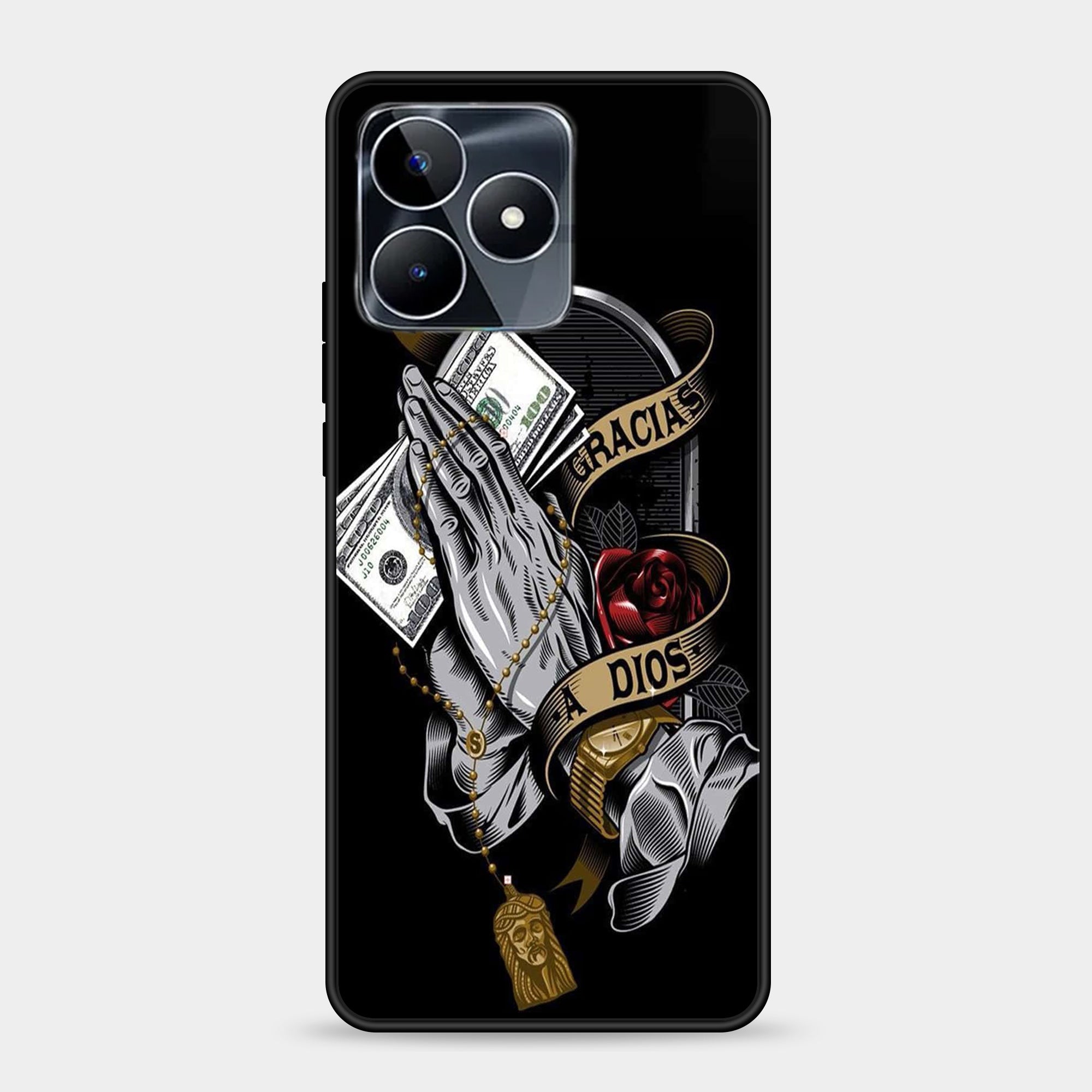 Realme Note 50 Design-002 Premium Glossy Phone Case