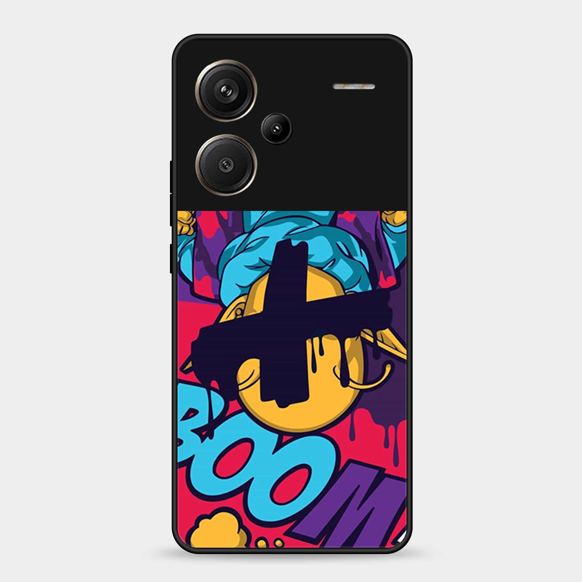 Xiaomi Redmi Note 13 Pro Plus Design-077 Premium Glossy Phone Case