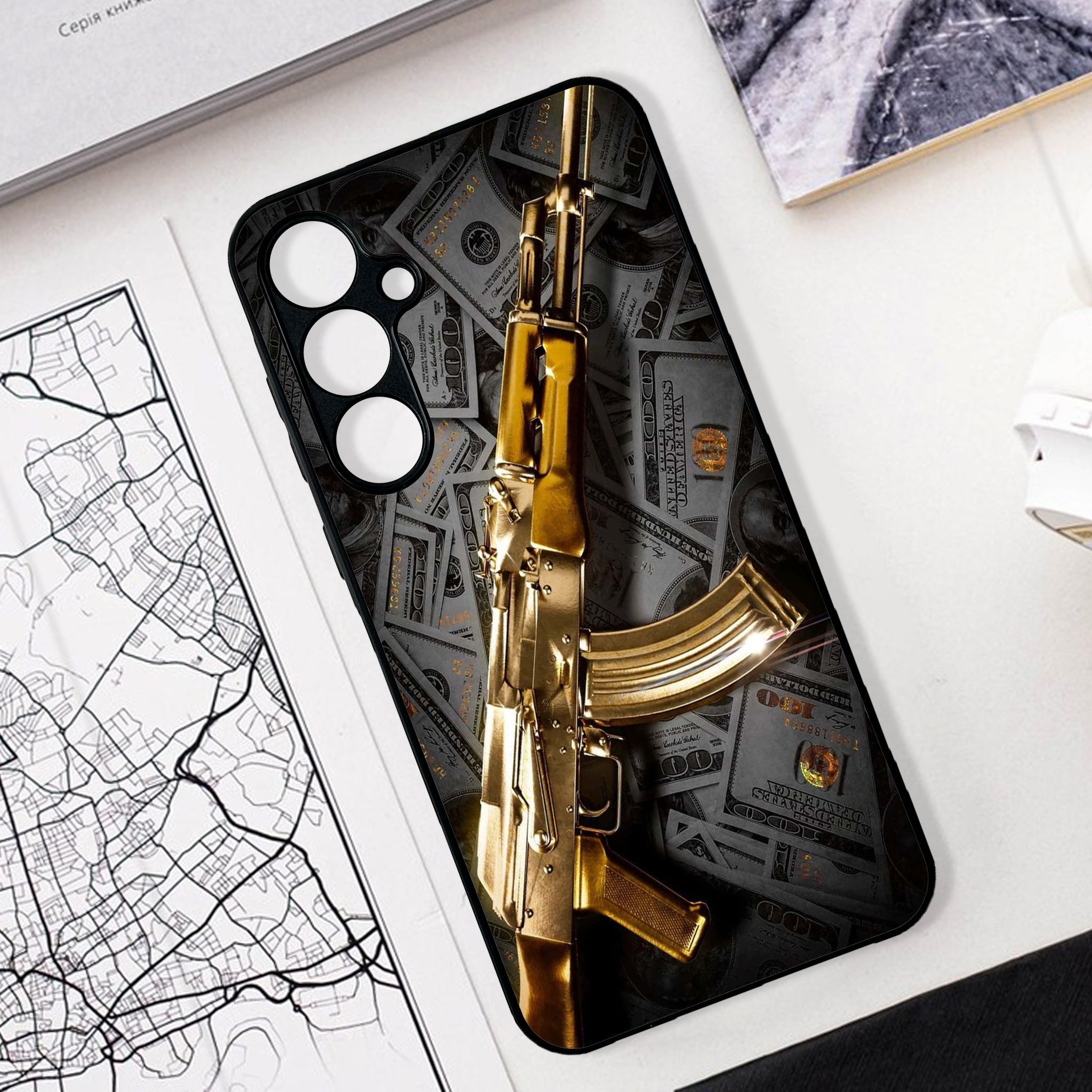 Samsung Galaxy A05s Design-006 Premium Glossy Phone Case