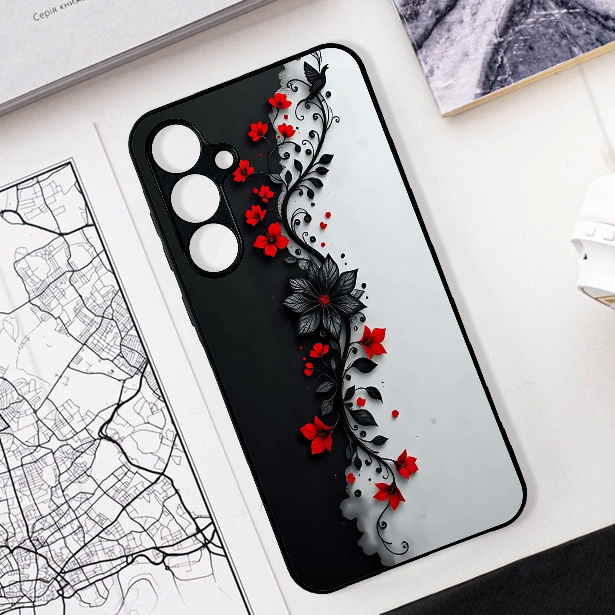 Samsung Galaxy A56 5G Design-021 Premium Glossy Phone Case