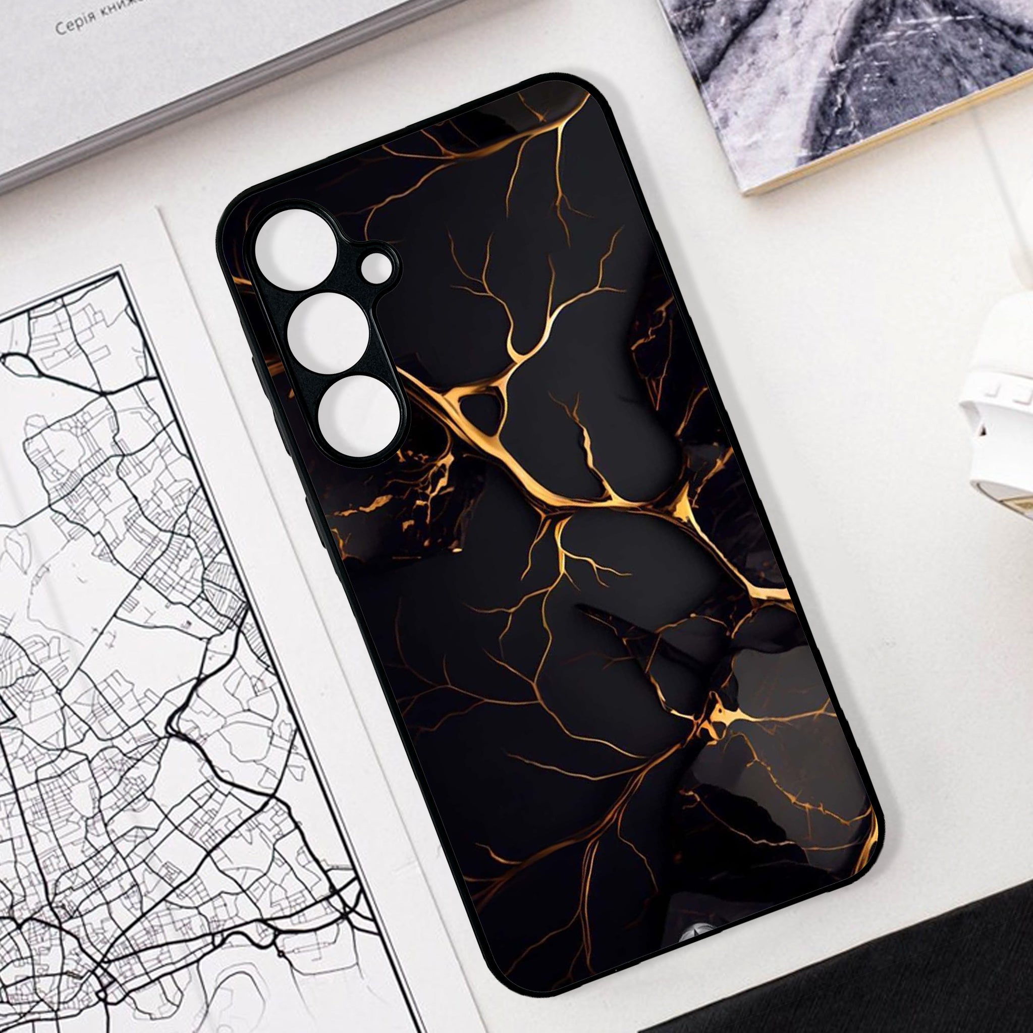 Samsung Galaxy A56 5G Design-097 Premium Glossy Phone Case